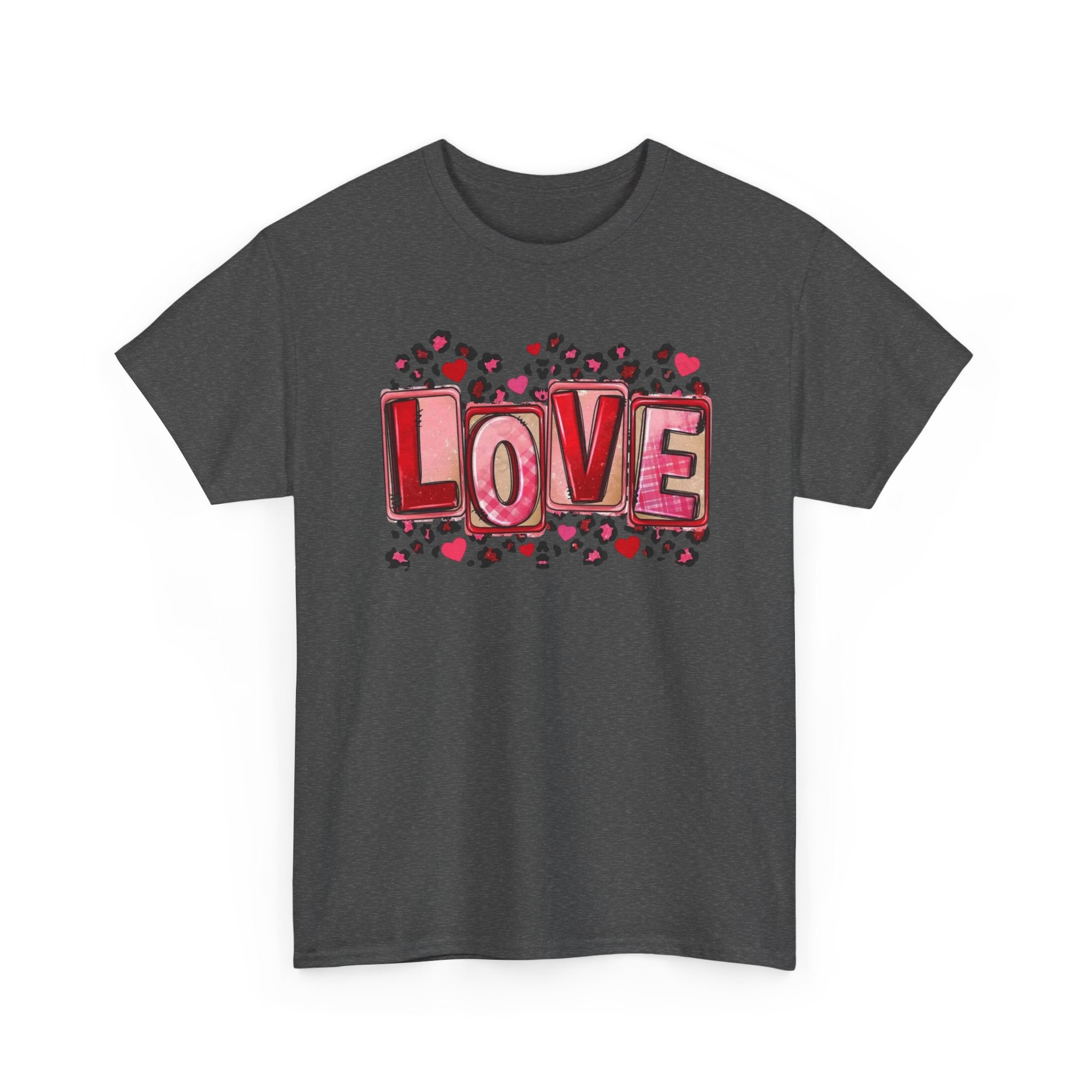 Valentine's Day Love Heart Graphic Tee – Valentine’s Day Romantic Shirt