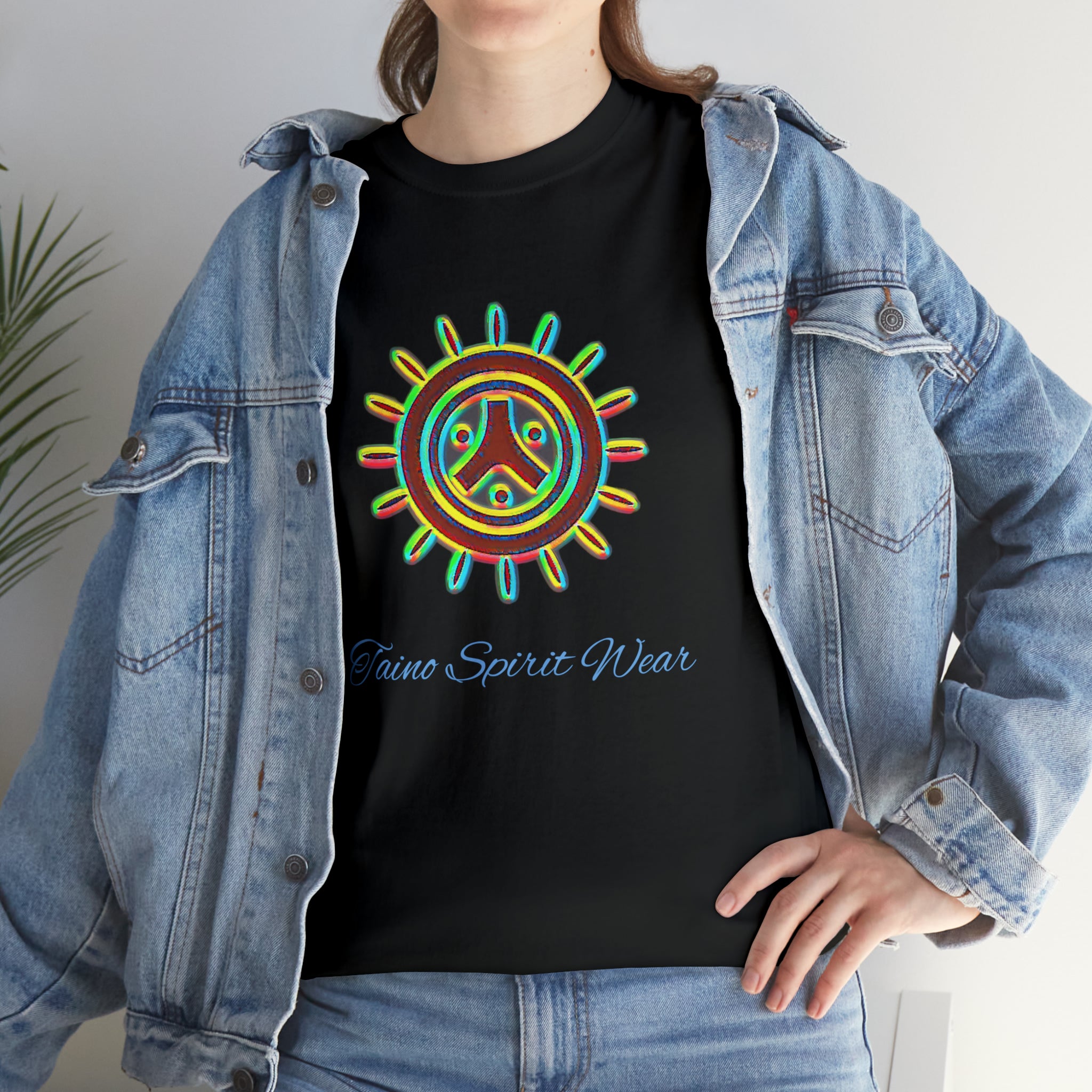 Taino Symbolism Unisex Heavy Cotton Tee