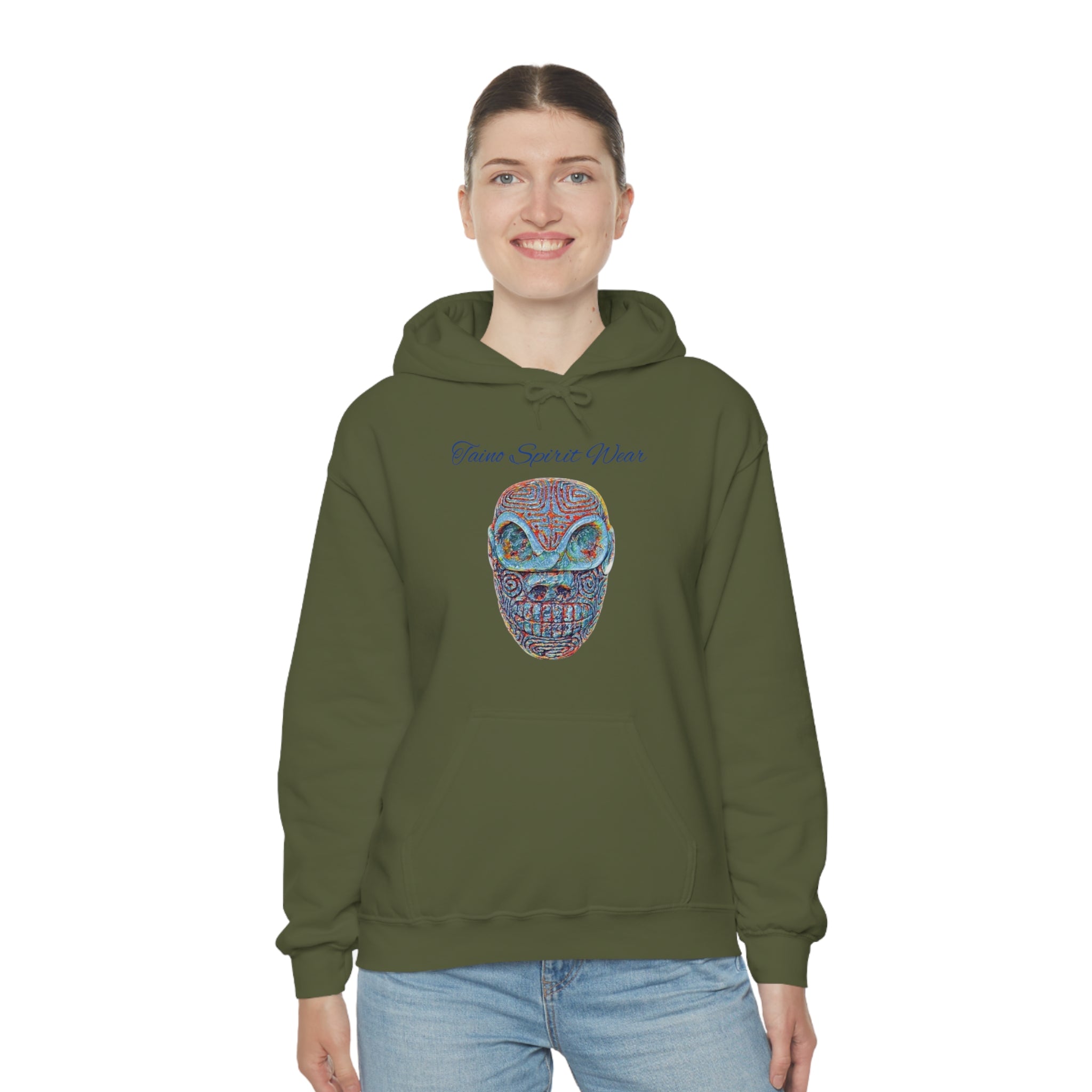 Taino Artifact Unisex Heavy Blend™ Hooded Sweatshirt
