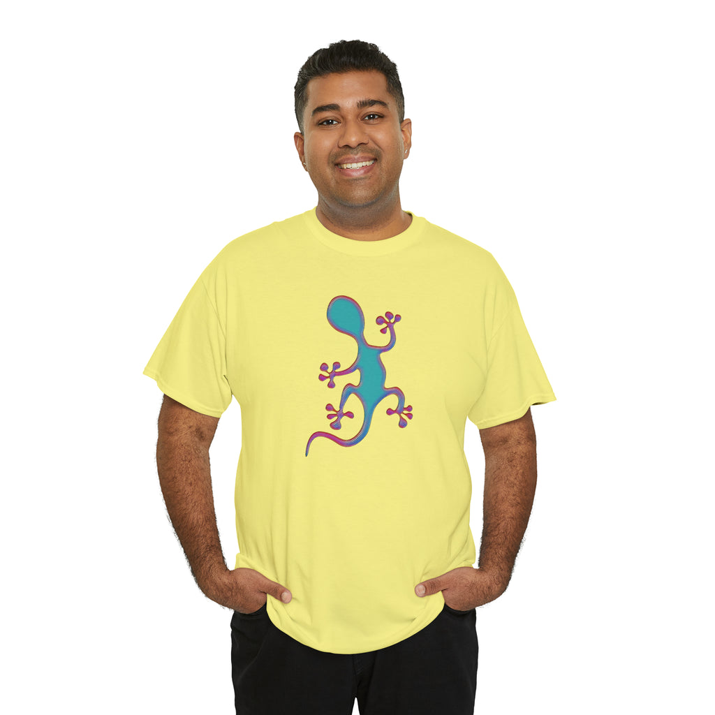 Taino-Inspired Salamander 2 Unisex Heavy Cotton Tee