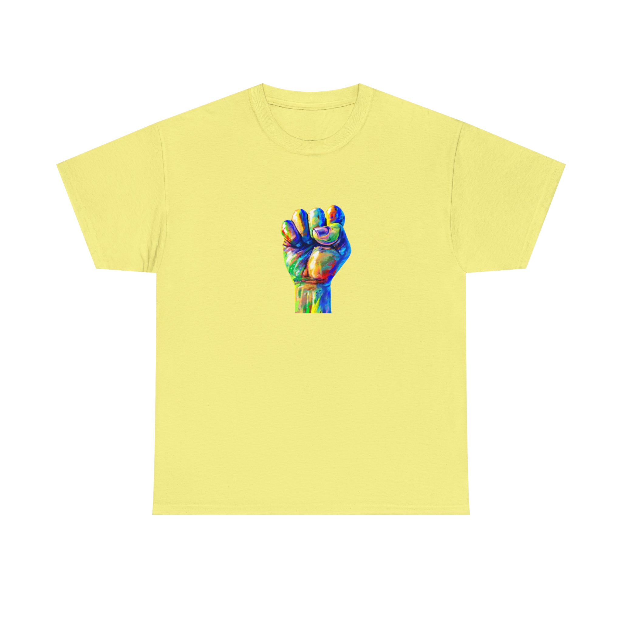 Power to The People Fist Unisex Heavy Cotton Tee