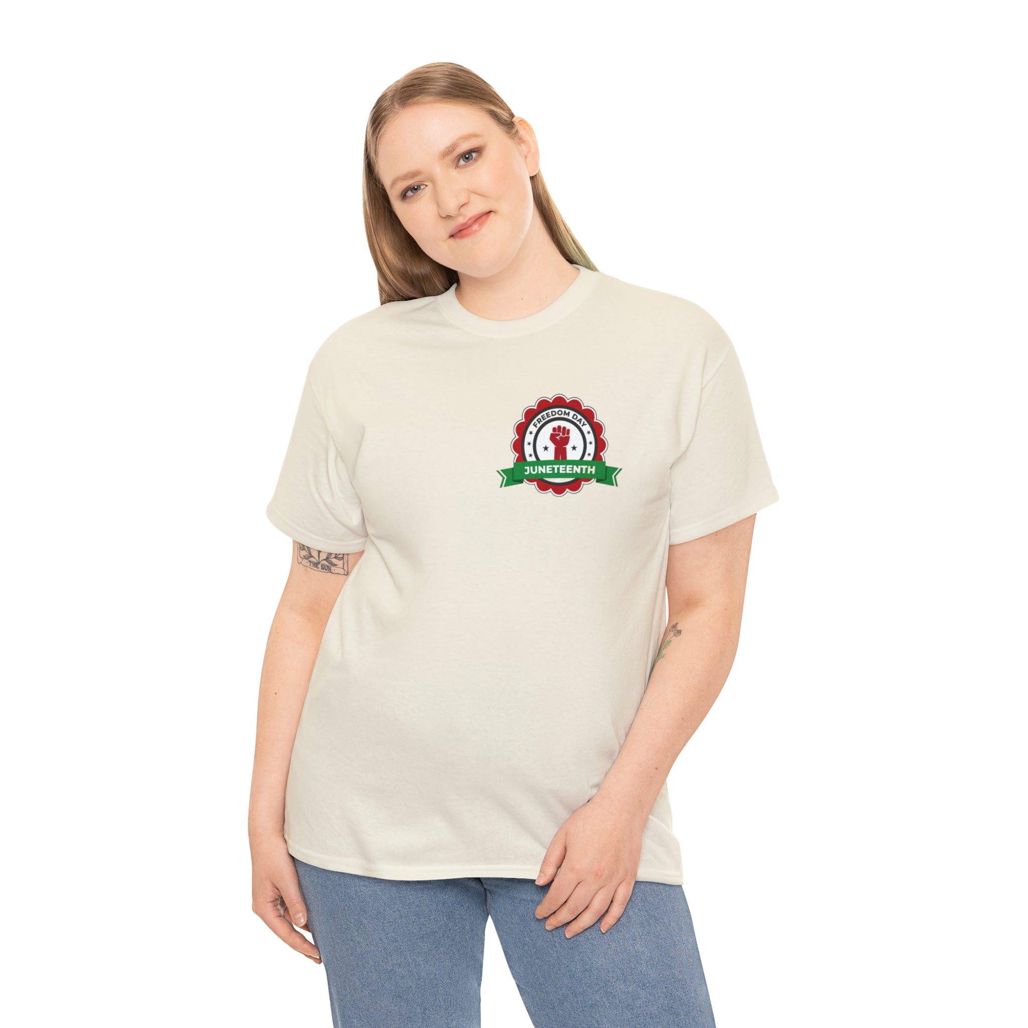 Juneteenth Freedom Day Unisex Heavy Cotton Tee