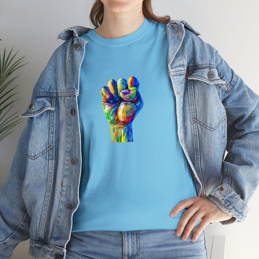 Power to The People Fist Unisex Heavy Cotton Tee