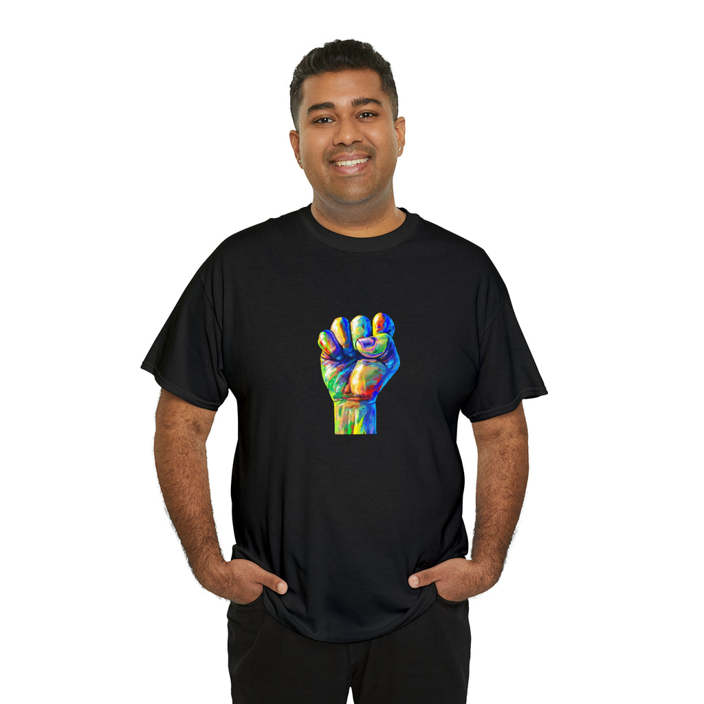 Power to The People Fist Unisex Heavy Cotton Tee
