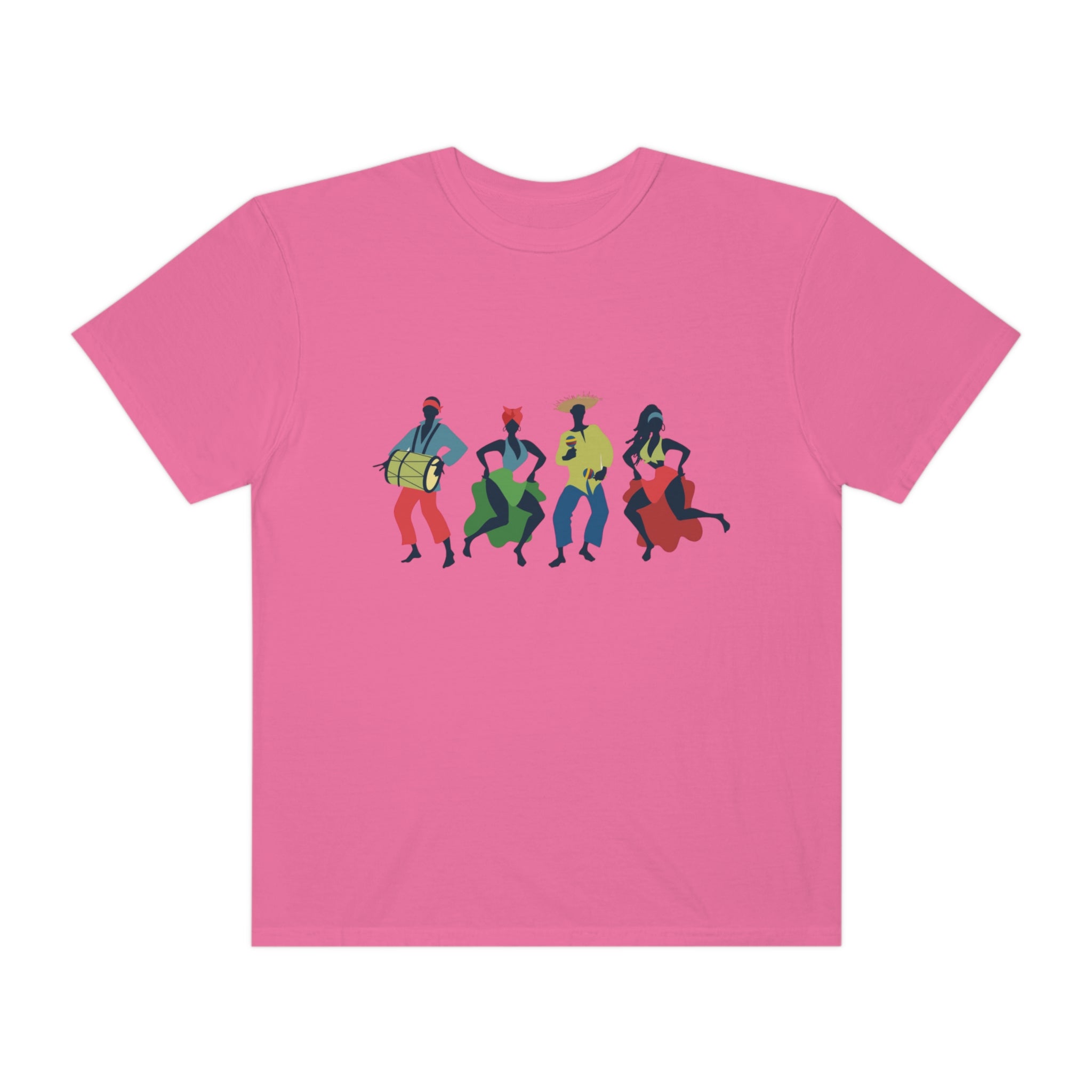 African Dancers Unisex Garment-Dyed T-shirt