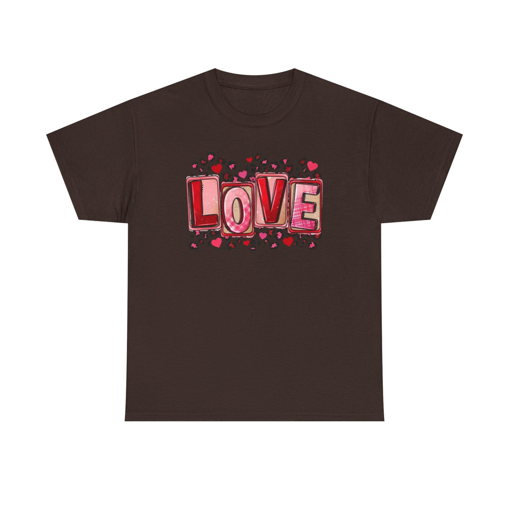 Valentine's Day Love Heart Graphic Tee – Valentine’s Day Romantic Shirt