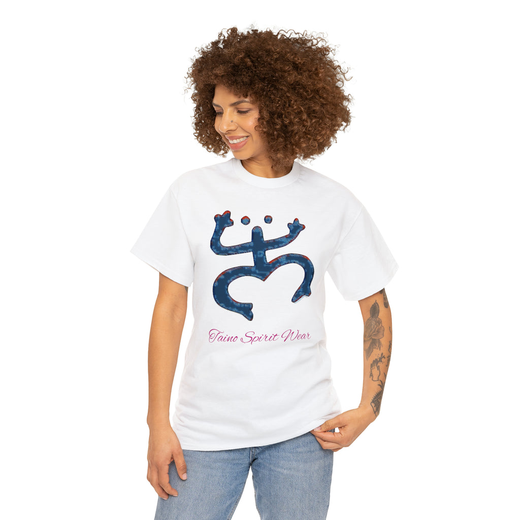 Taino Large Coqui Unisex Heavy Cotton Tee