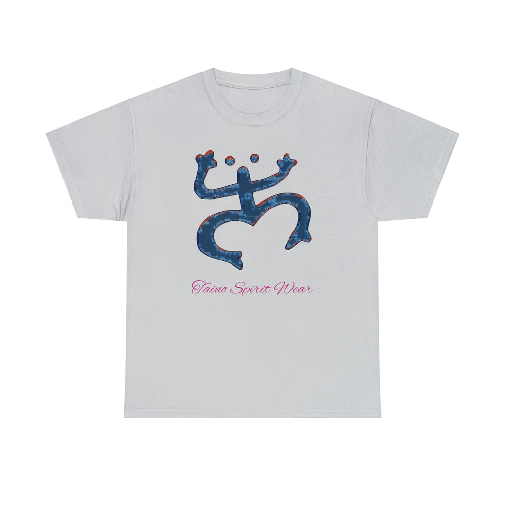 Taino Large Coqui Unisex Heavy Cotton Tee