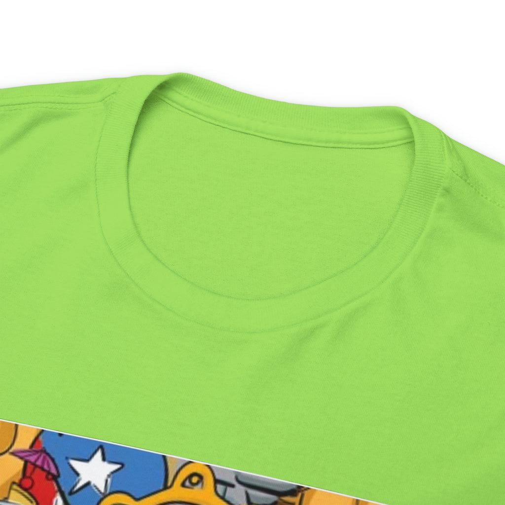 Puerto Rican Heritage Unisex Heavy Cotton Tee