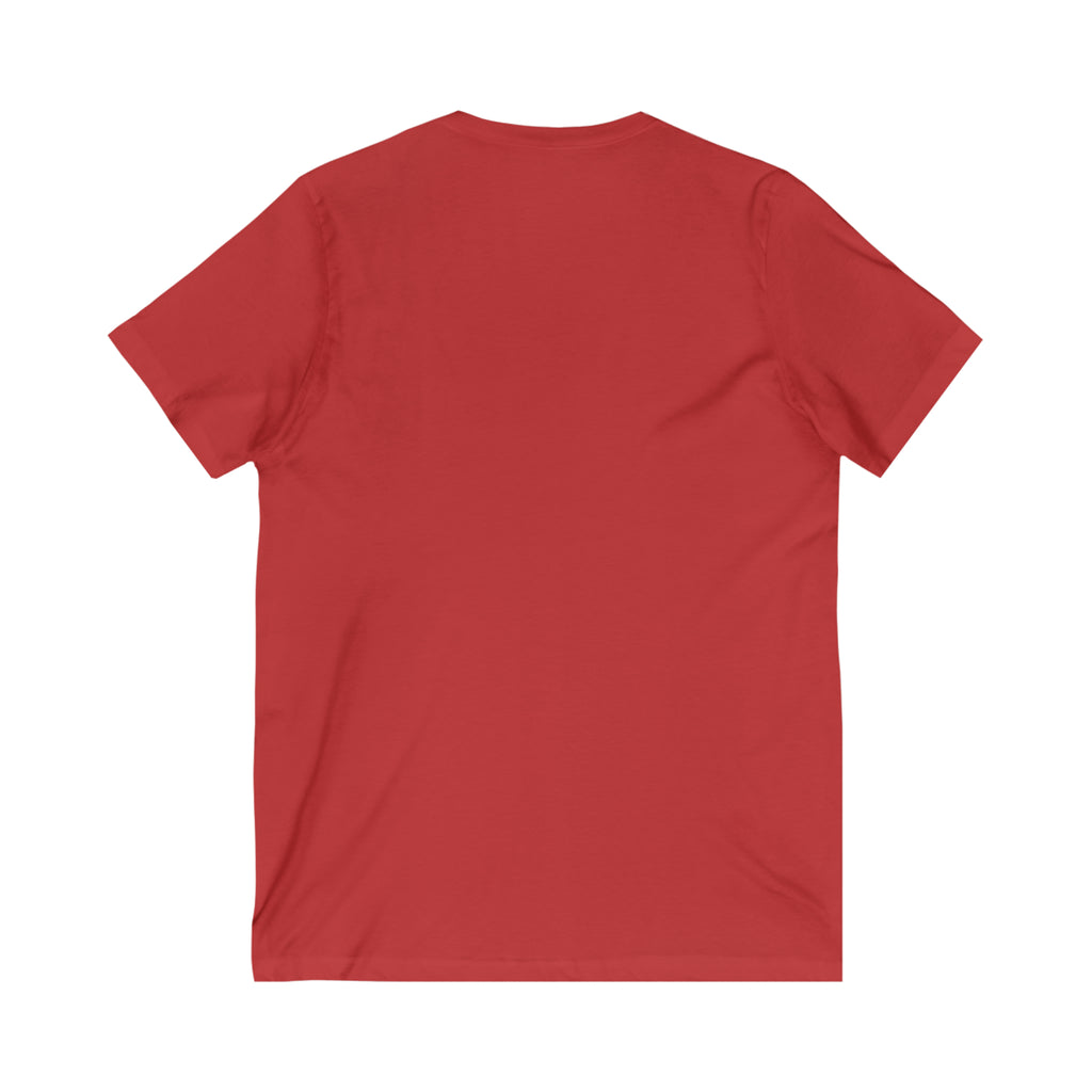 Taino Juracan Symbol Unisex Jersey Short Sleeve V-Neck Tee
