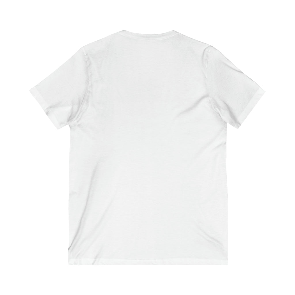 Taino Juracan Symbol Unisex Jersey Short Sleeve V-Neck Tee