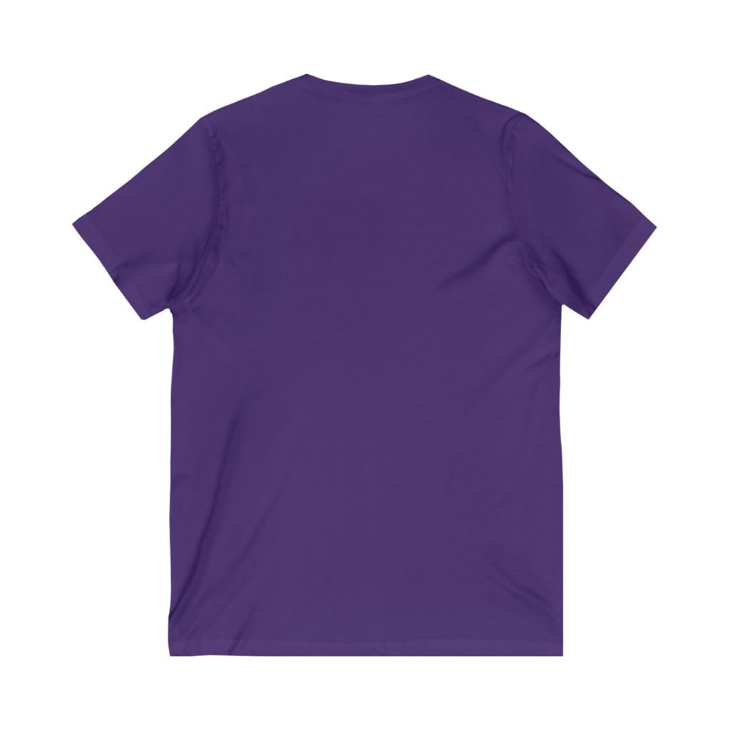 Taino Juracan Symbol Unisex Jersey Short Sleeve V-Neck Tee