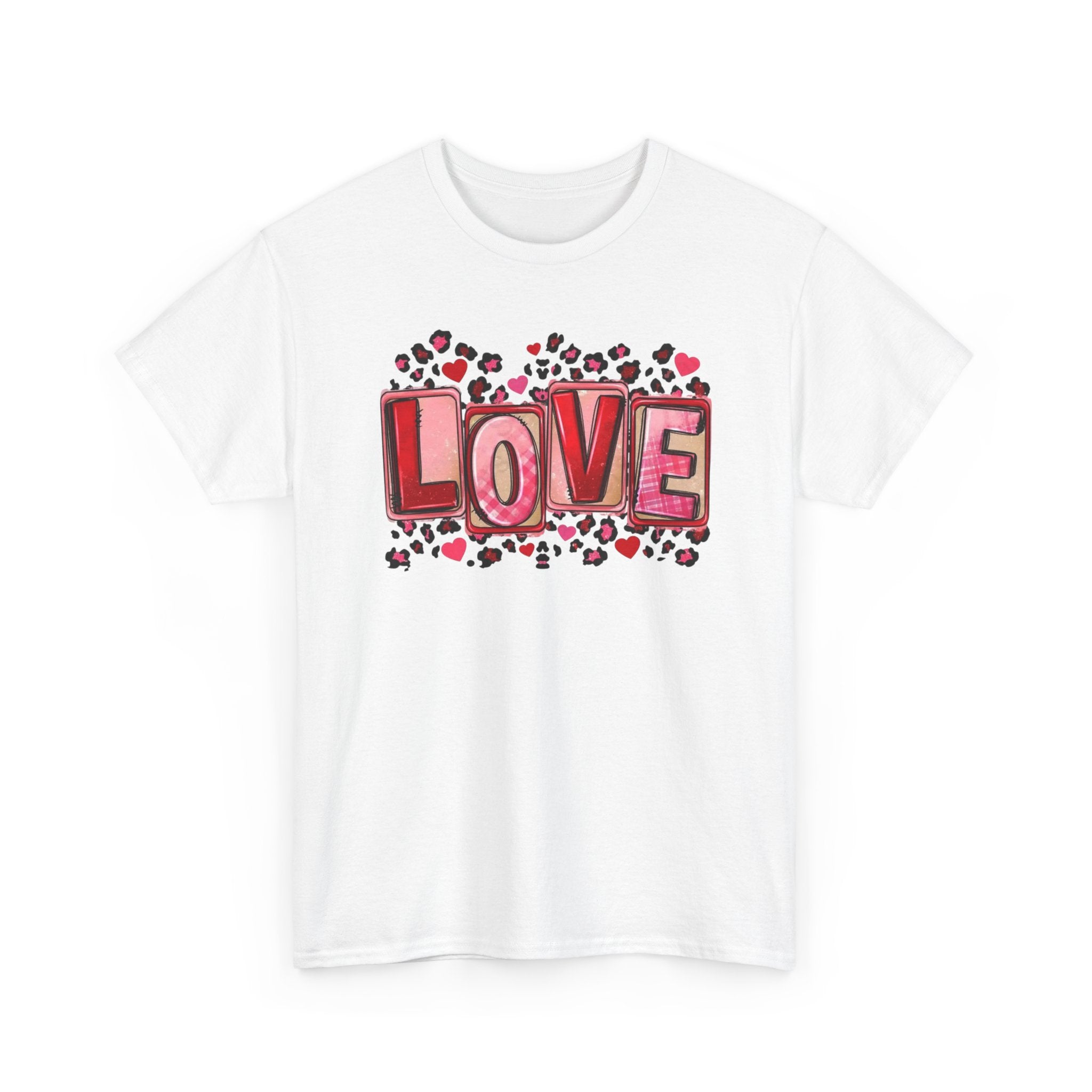 Valentine's Day Love Heart Graphic Tee – Valentine’s Day Romantic Shirt