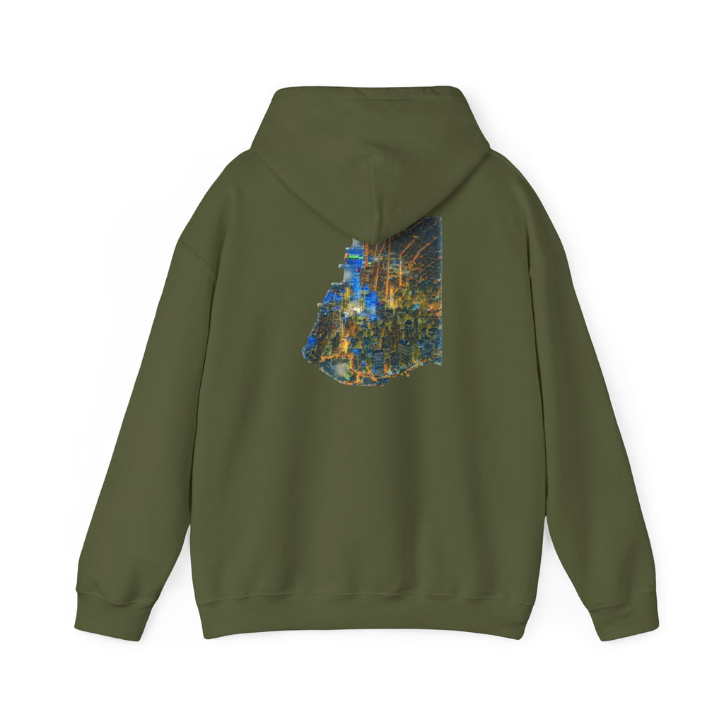Taino Juracan (Hurricane) Unisex Heavy Blend™ Hooded Sweatshirt