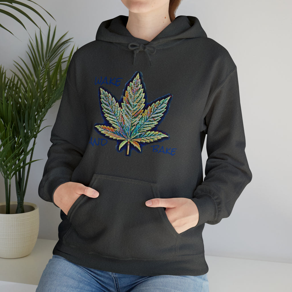 The Five Finger Leaf 2 Unisex Heavy Blend™ Hooded Sweatshirt