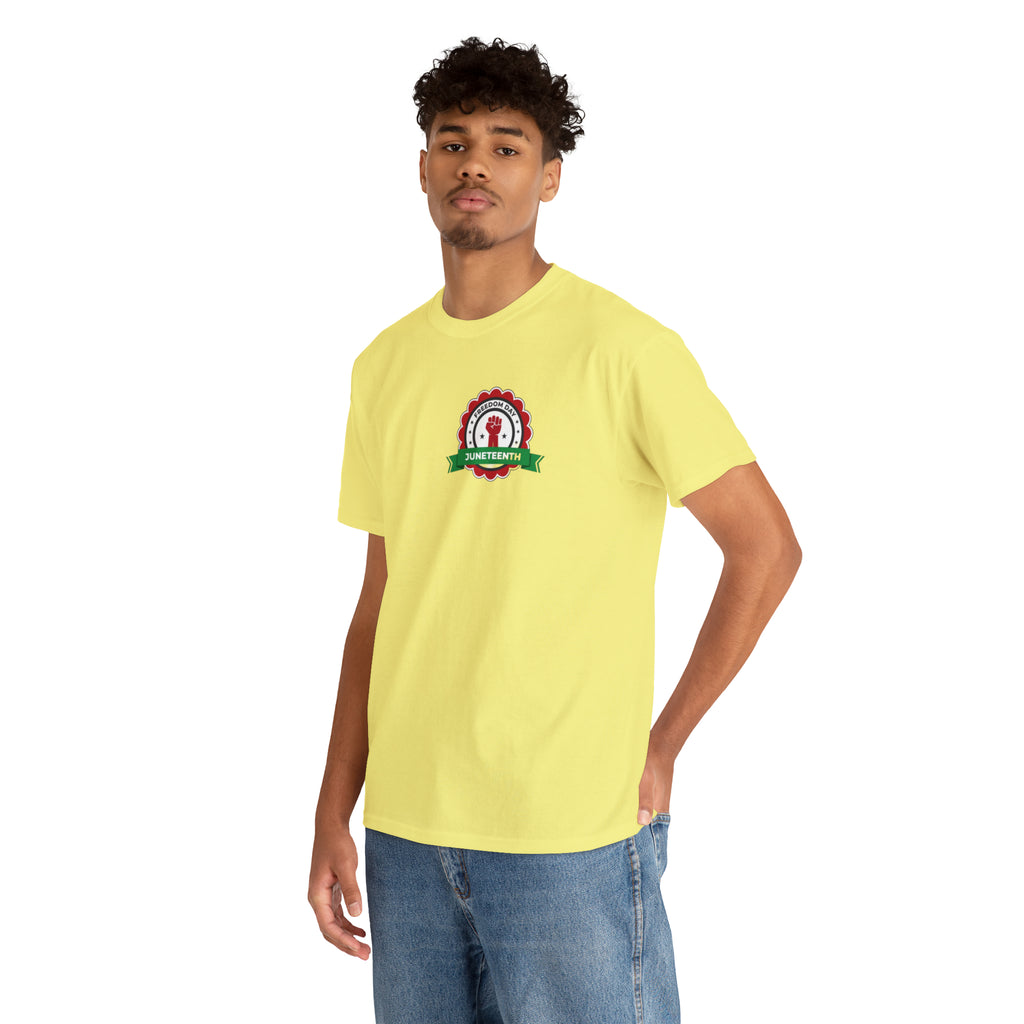 Juneteenth Freedom Day Unisex Heavy Cotton Tee