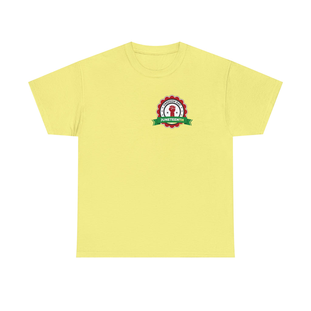 Juneteenth Freedom Day Unisex Heavy Cotton Tee