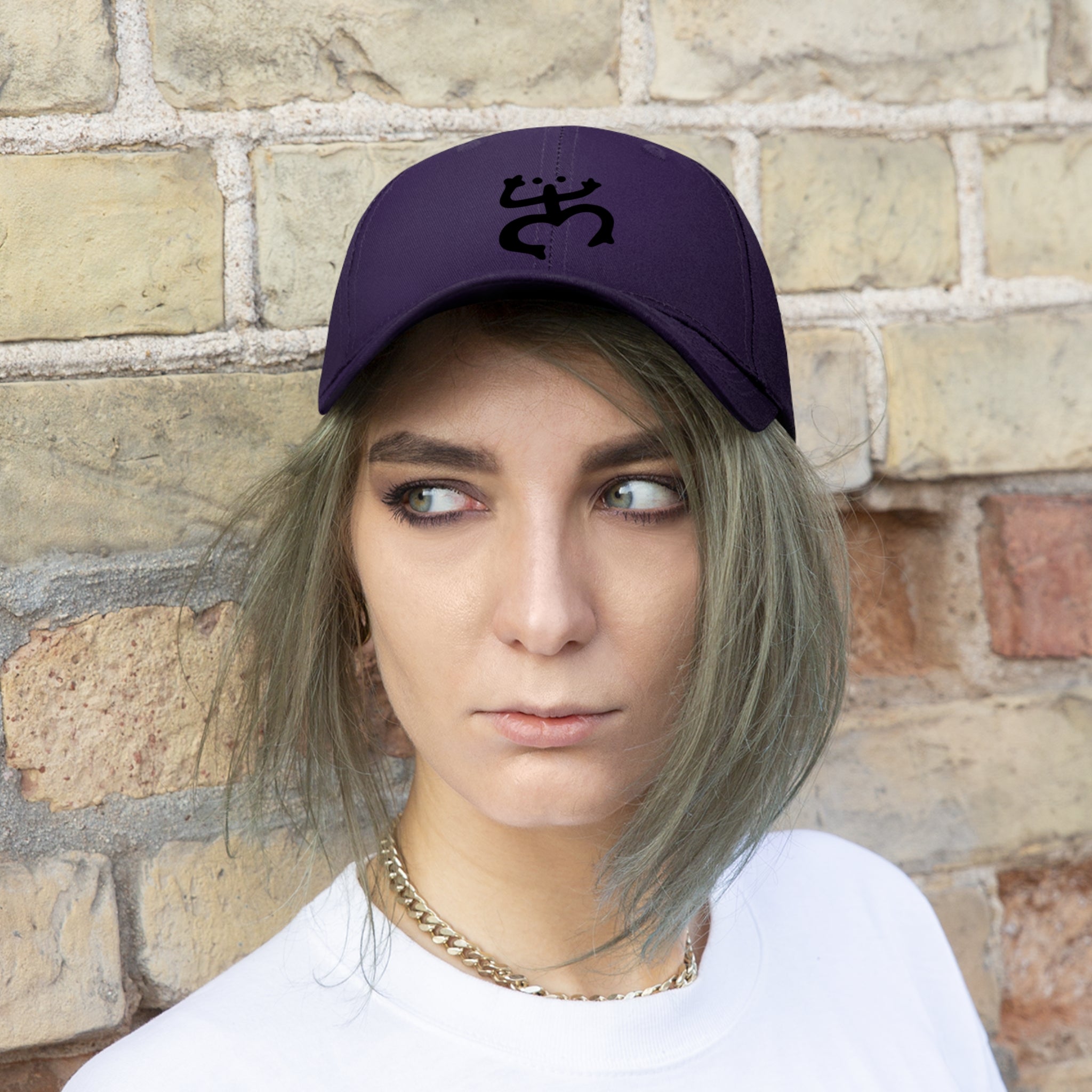 Taino Black Coqui Unisex Twill Hat