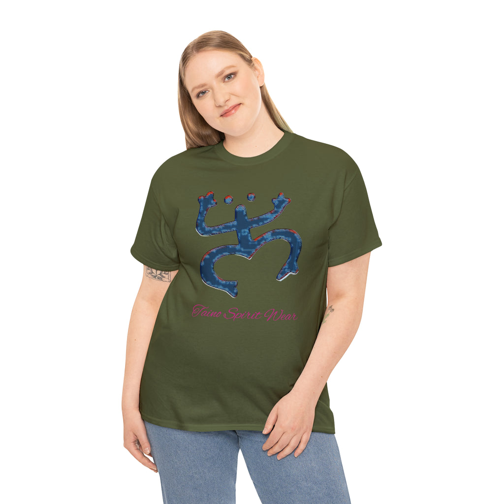 Taino Large Coqui Unisex Heavy Cotton Tee