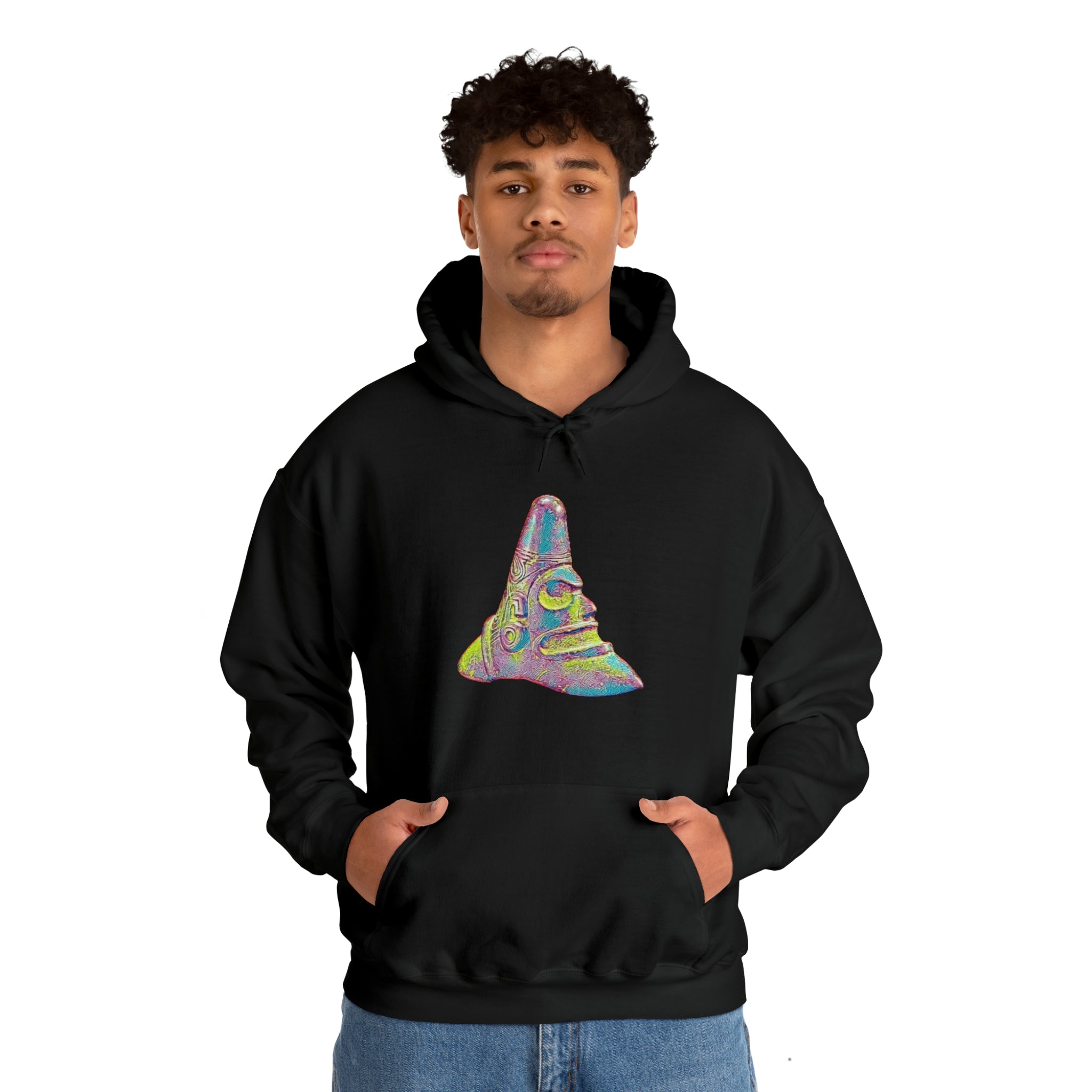 Taino Trigonolito Unisex Heavy Blend™ Hooded Sweatshirt