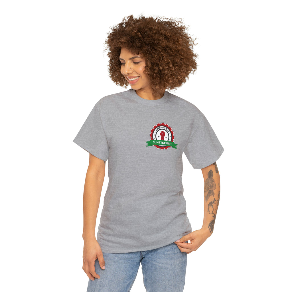 Juneteenth Freedom Day Unisex Heavy Cotton Tee