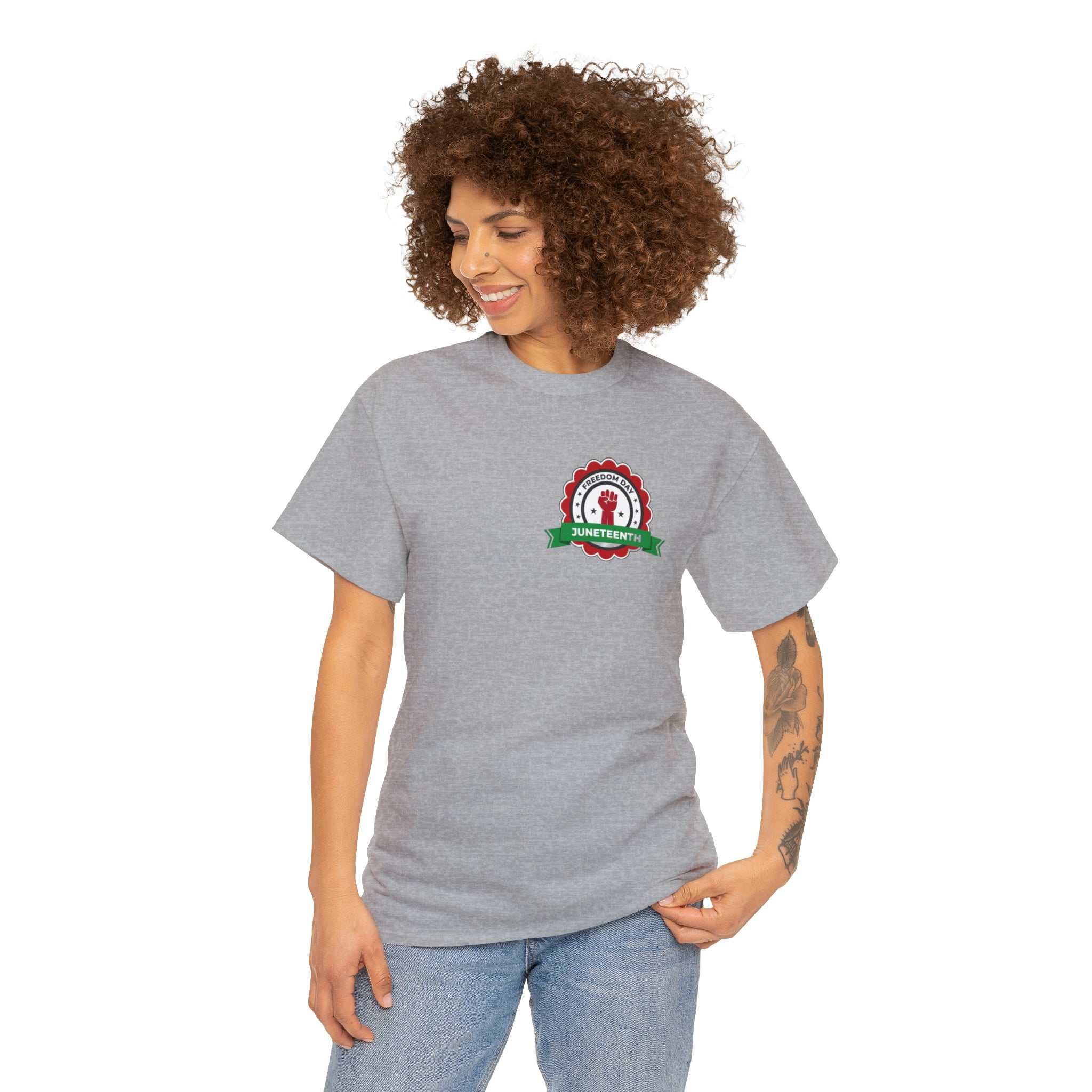 Juneteenth Freedom Day Unisex Heavy Cotton Tee