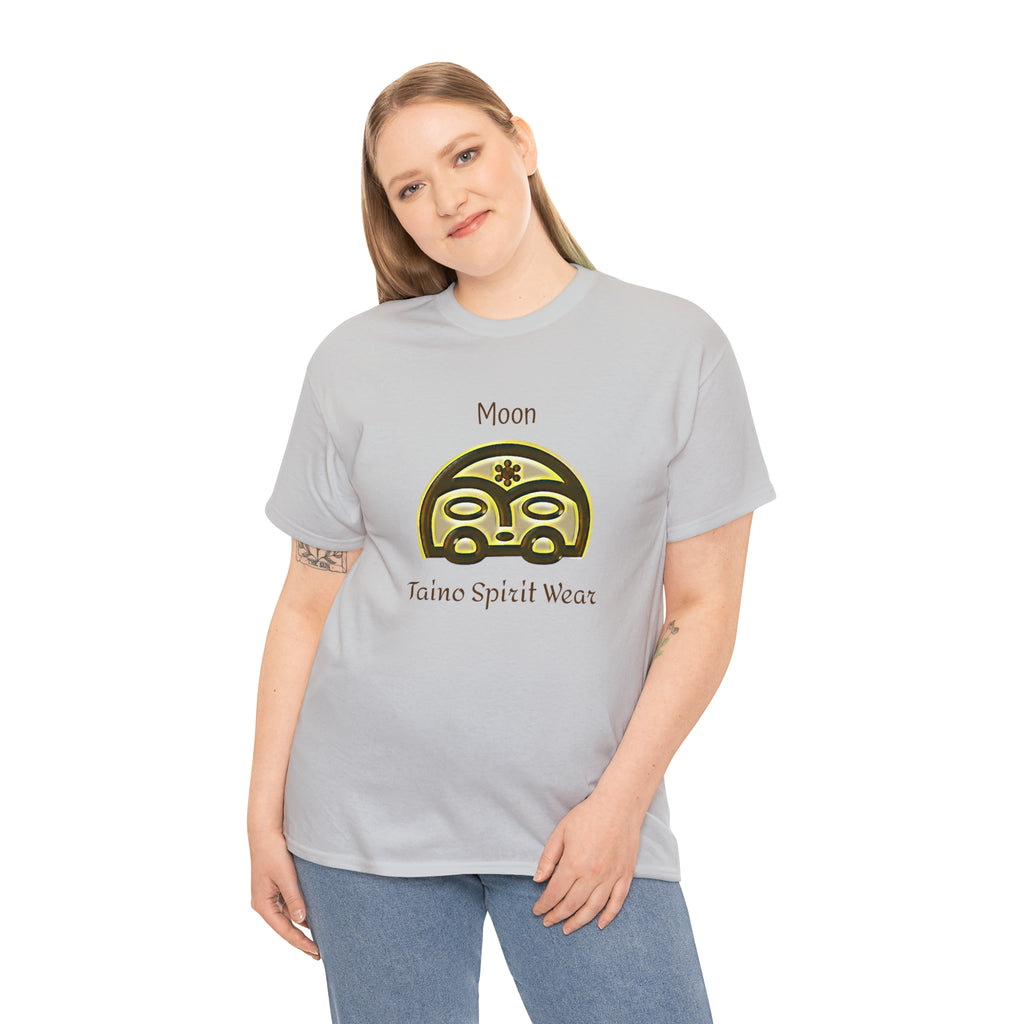 Taino Moon/ Puerto Rican Coqui Unisex Heavy Cotton Tee
