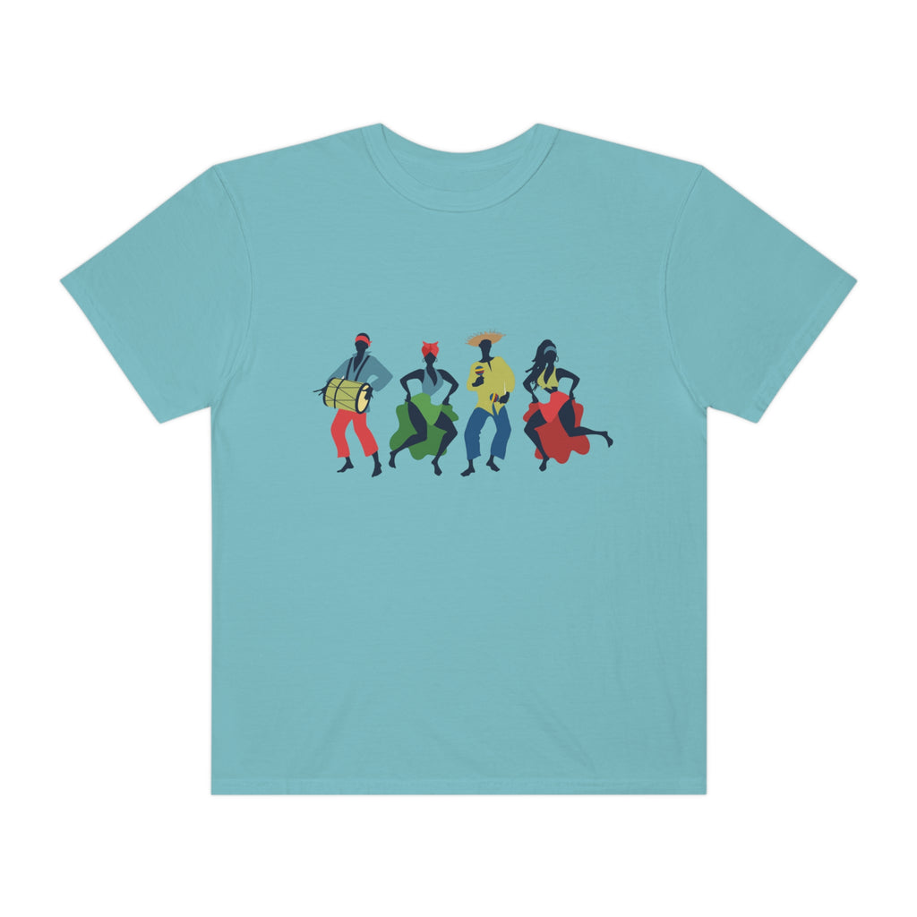 African Dancers Unisex Garment-Dyed T-shirt