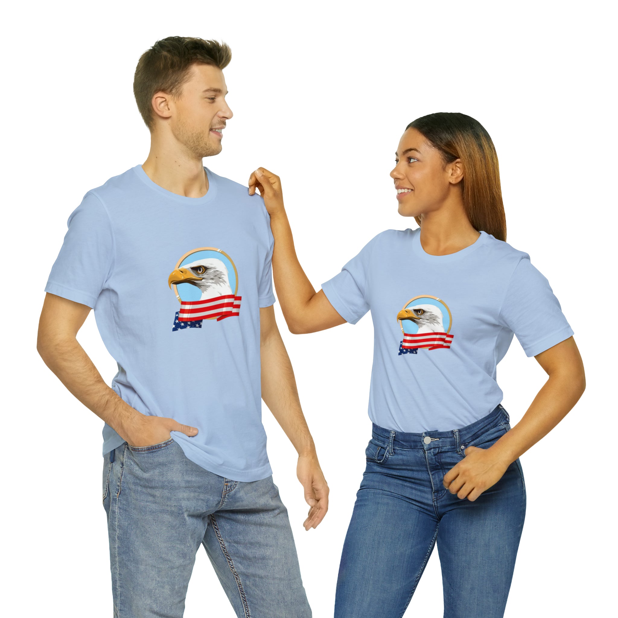 American Eagle Head Unisex Jersey Short Sleeve Tee