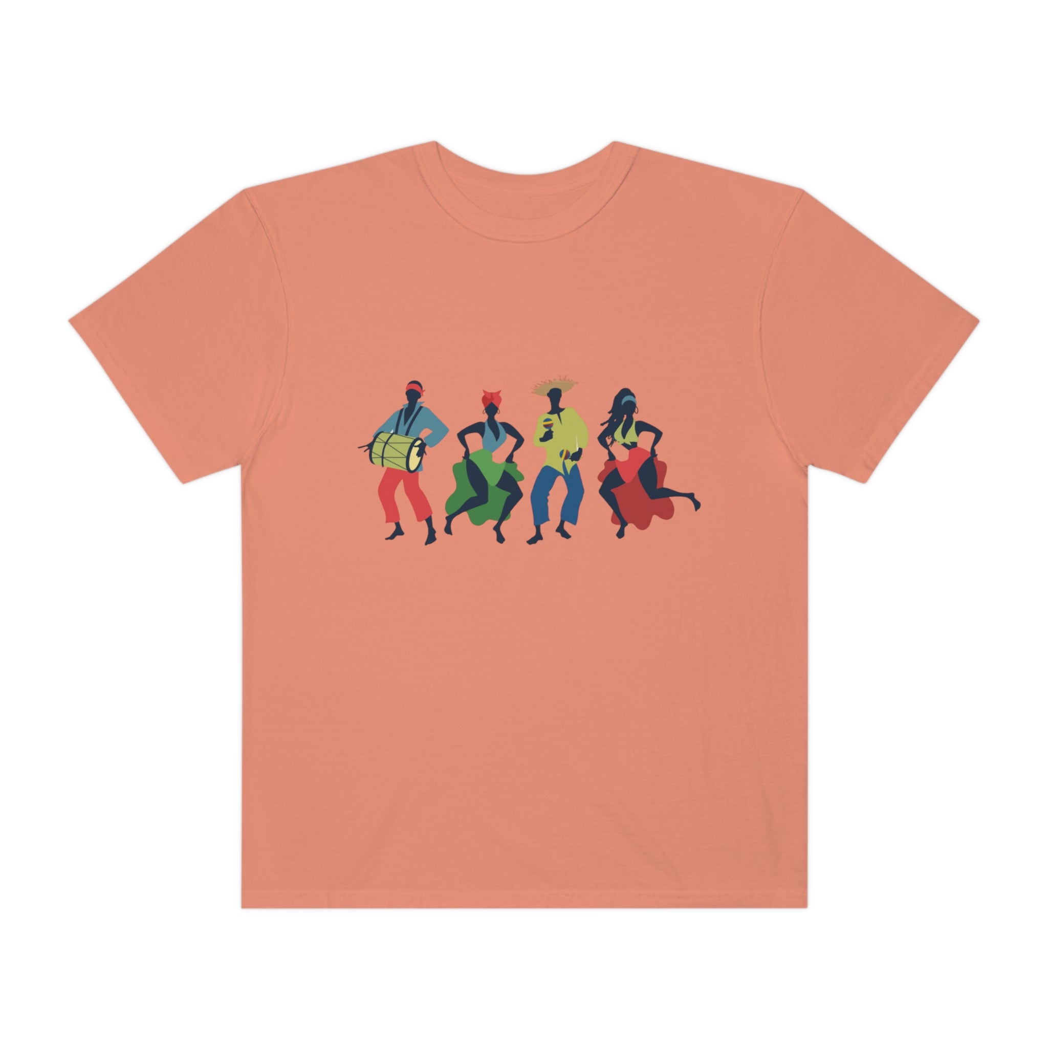 African Dancers Unisex Garment-Dyed T-shirt