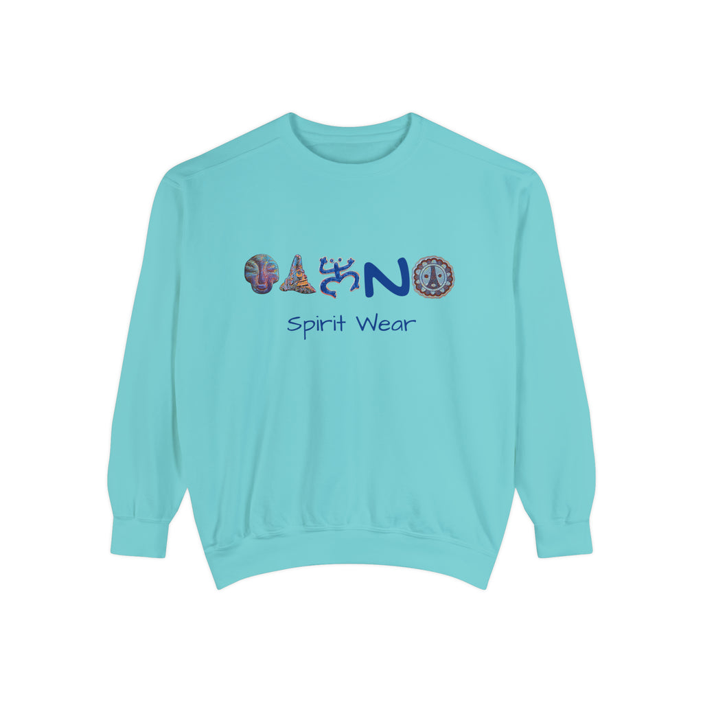 Taino Spirit Wear Symbols Unisex Garment-Dyed Sweatshirt