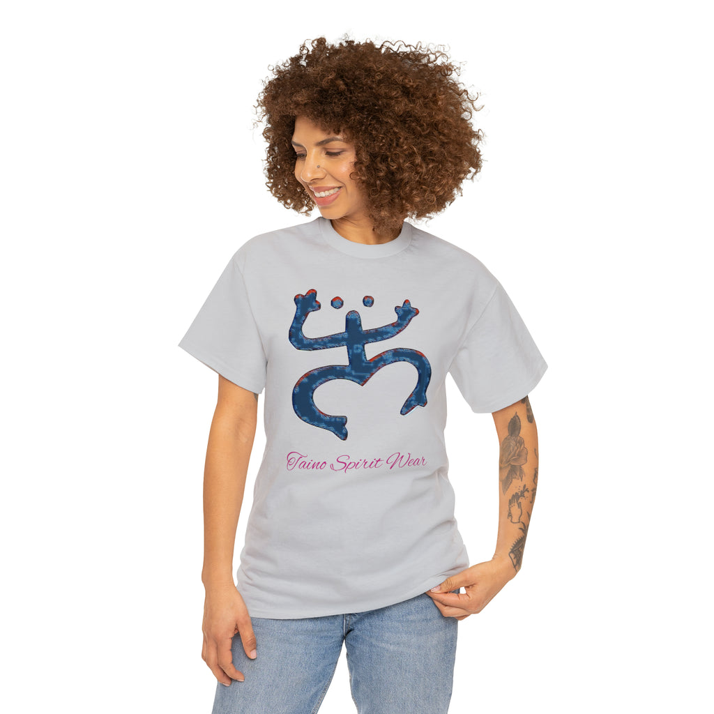 Taino Large Coqui Unisex Heavy Cotton Tee