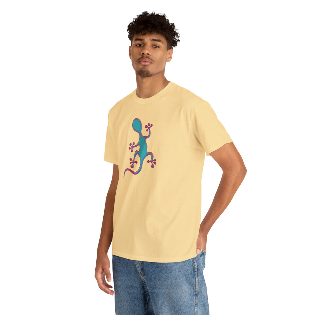 Taino-Inspired Salamander 2 Unisex Heavy Cotton Tee
