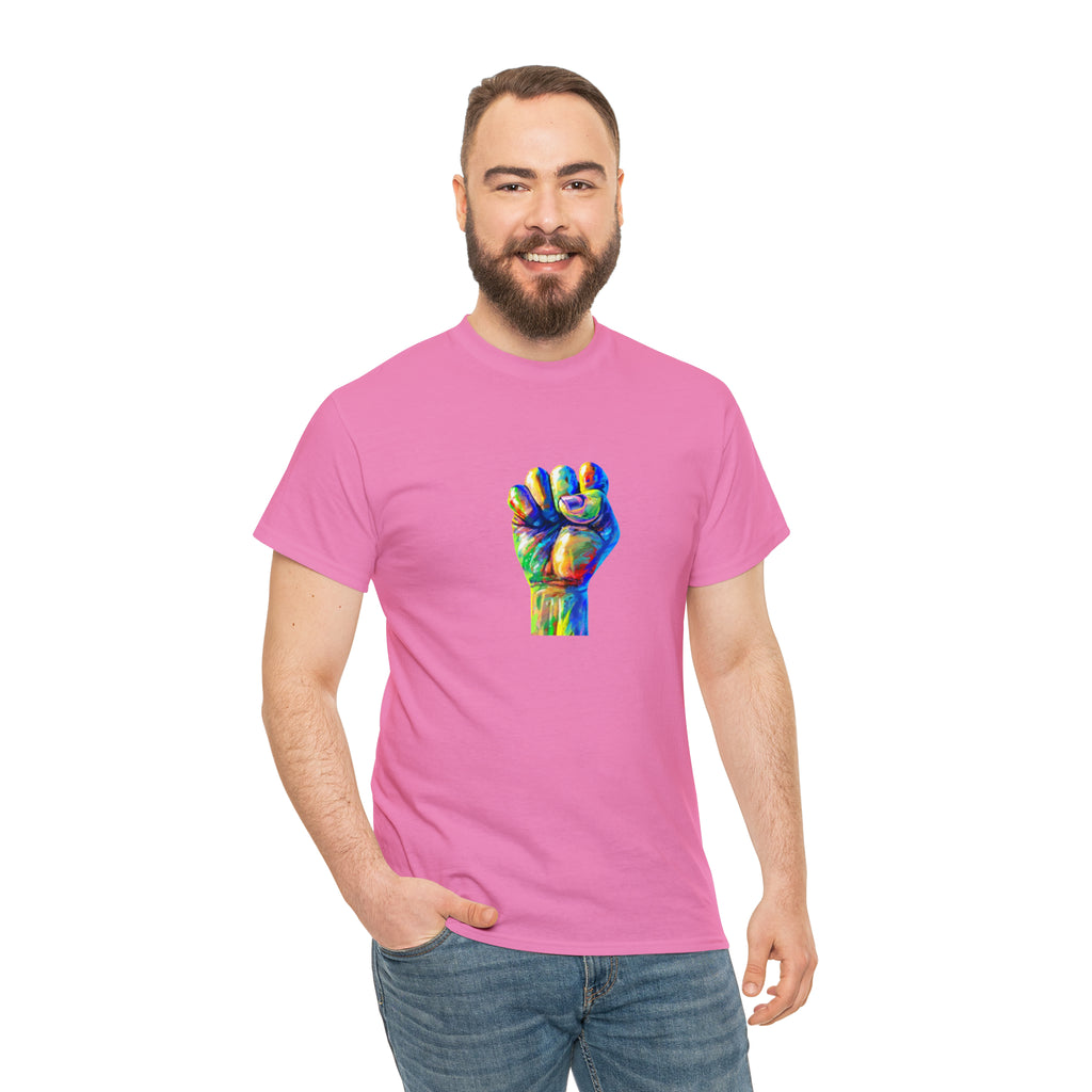 Power to The People Fist Unisex Heavy Cotton Tee