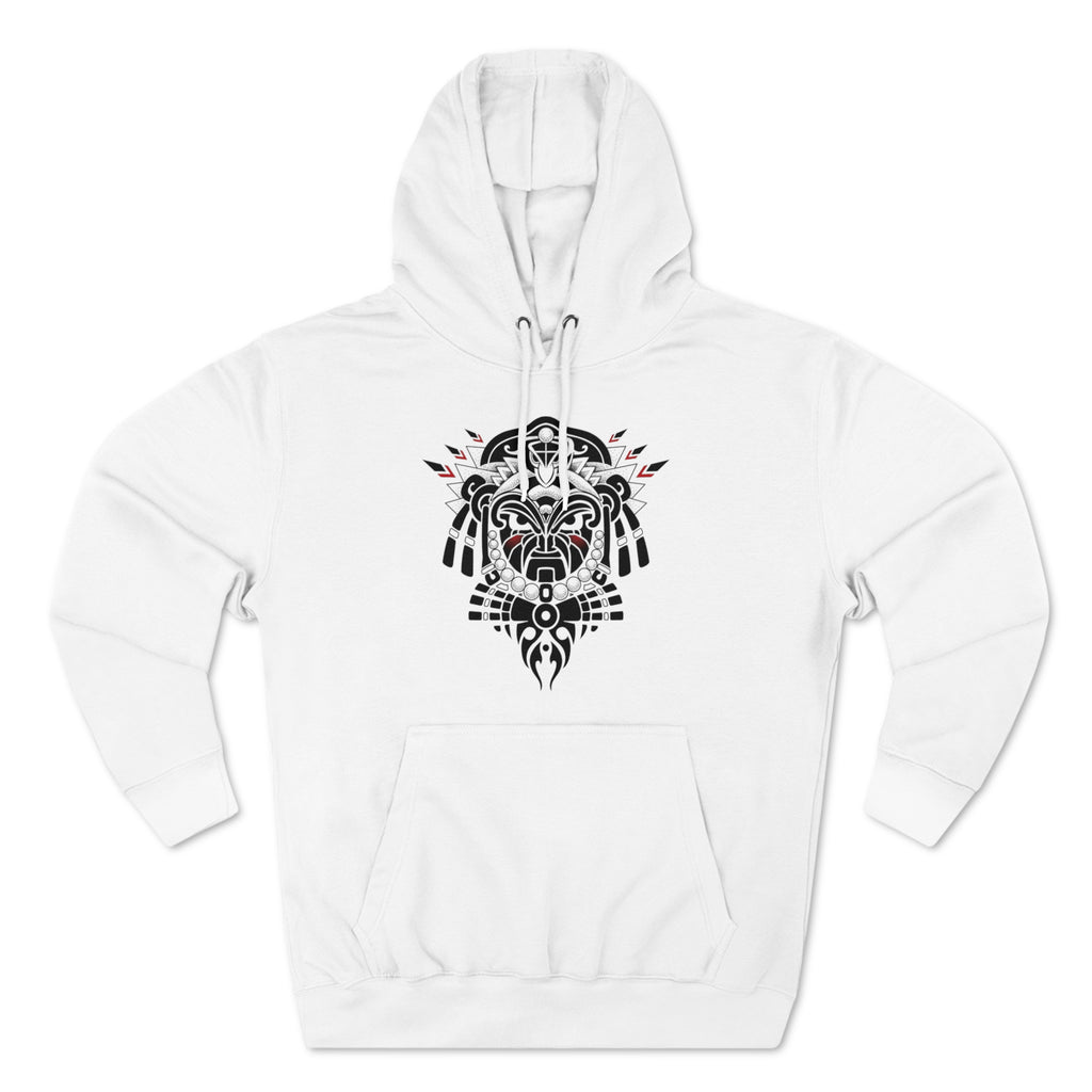 Tribal-Inspired Unisex Premium Pullover Hoodie
