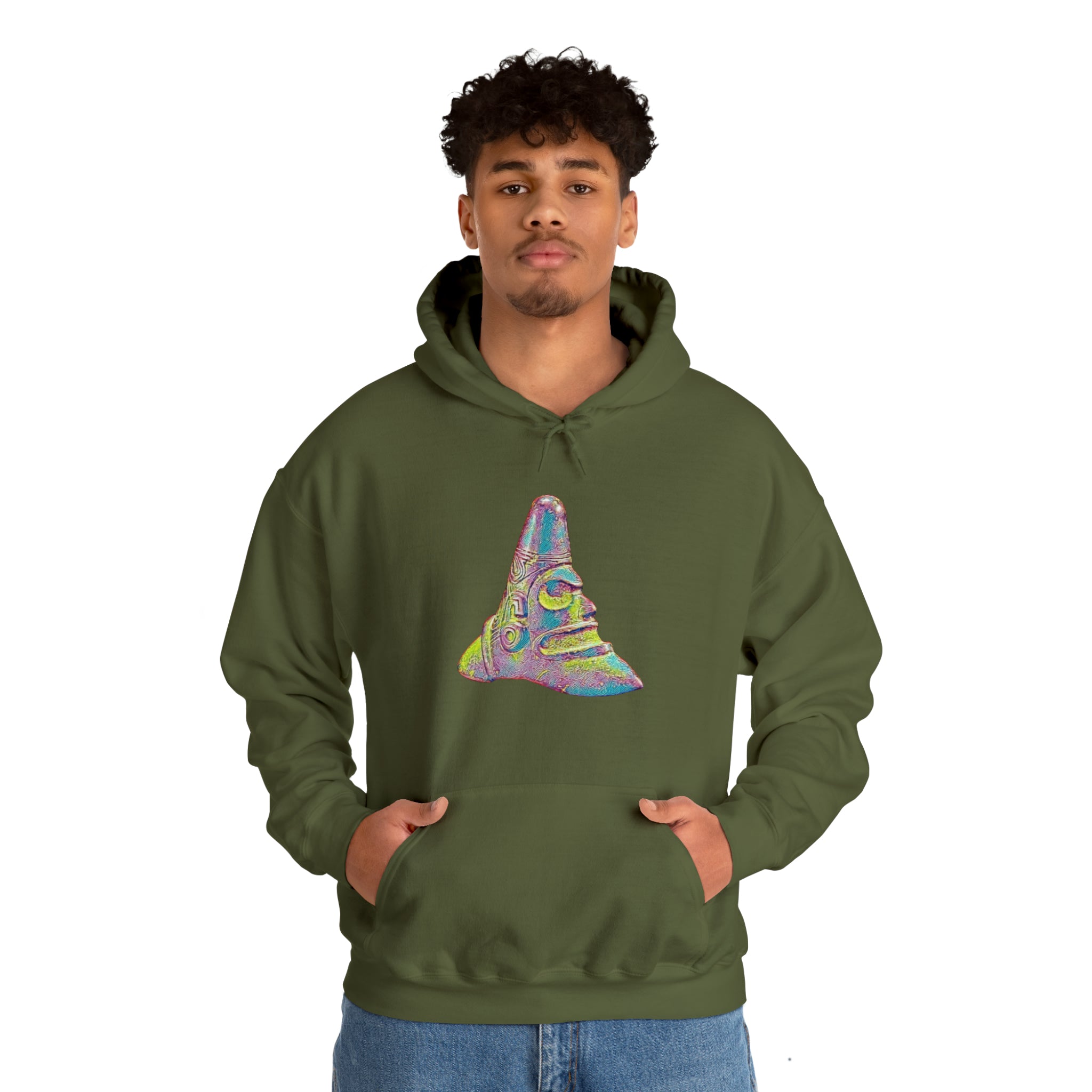 Taino Trigonolito Unisex Heavy Blend™ Hooded Sweatshirt