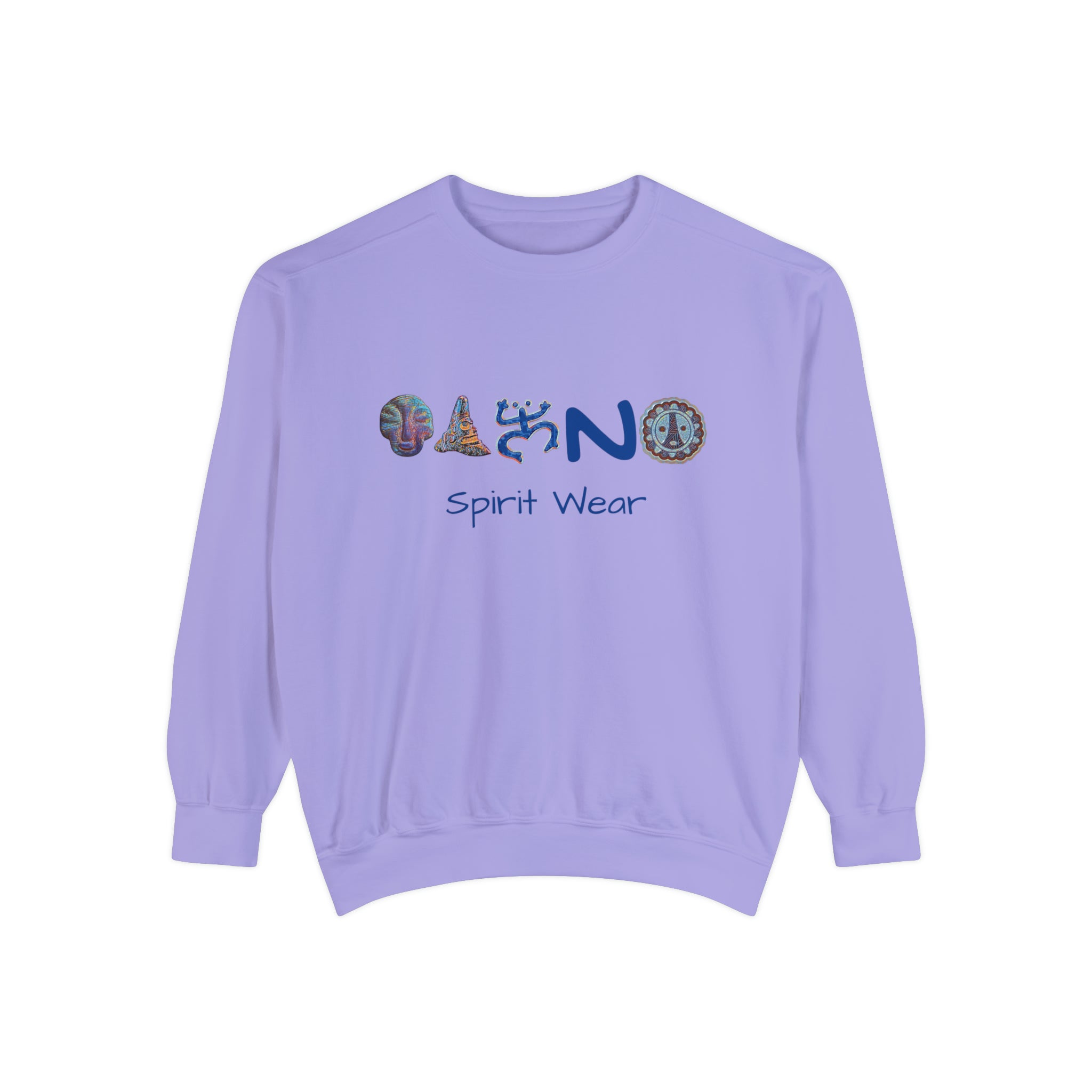 Taino Spirit Wear Symbols Unisex Garment-Dyed Sweatshirt