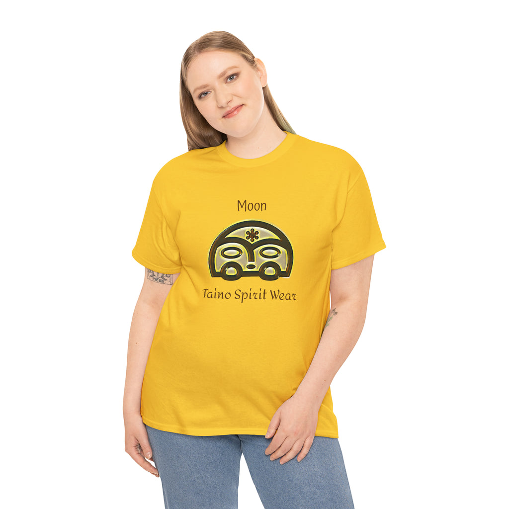Taino Moon/ Puerto Rican Coqui Unisex Heavy Cotton Tee