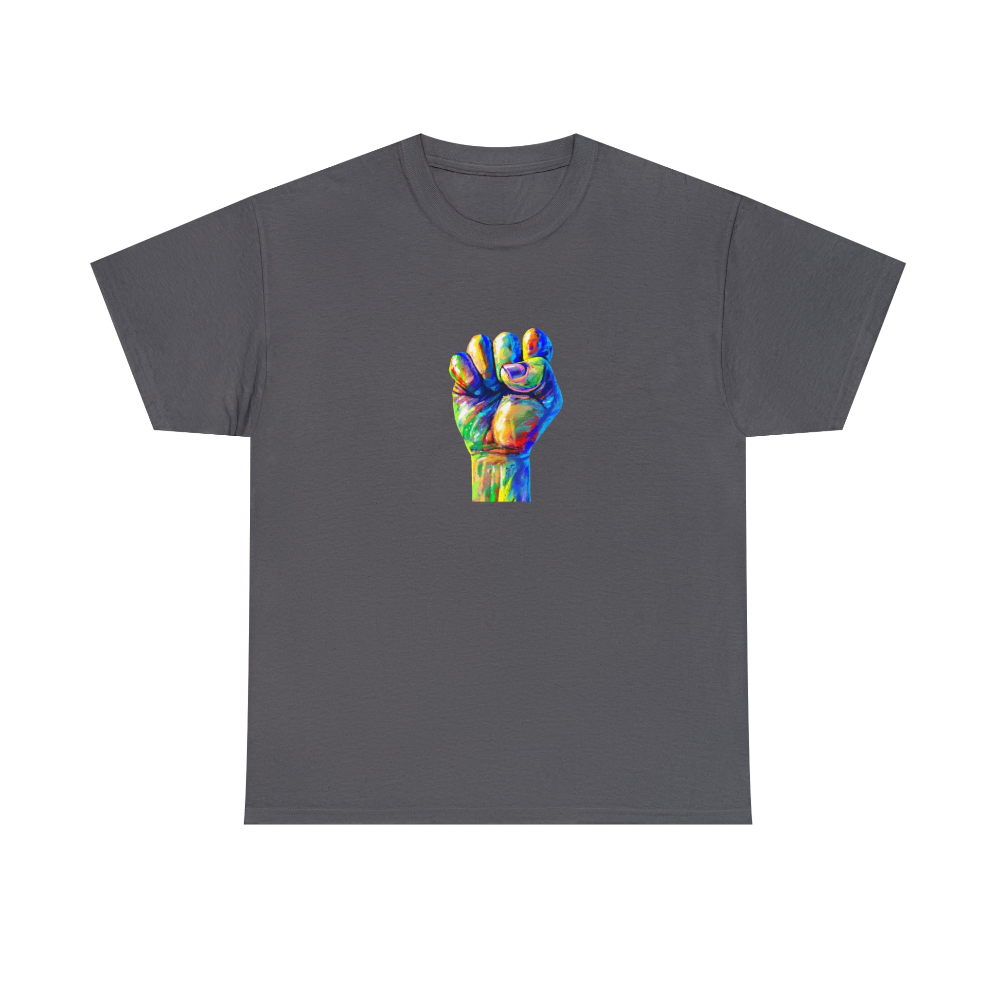 Power to The People Fist Unisex Heavy Cotton Tee