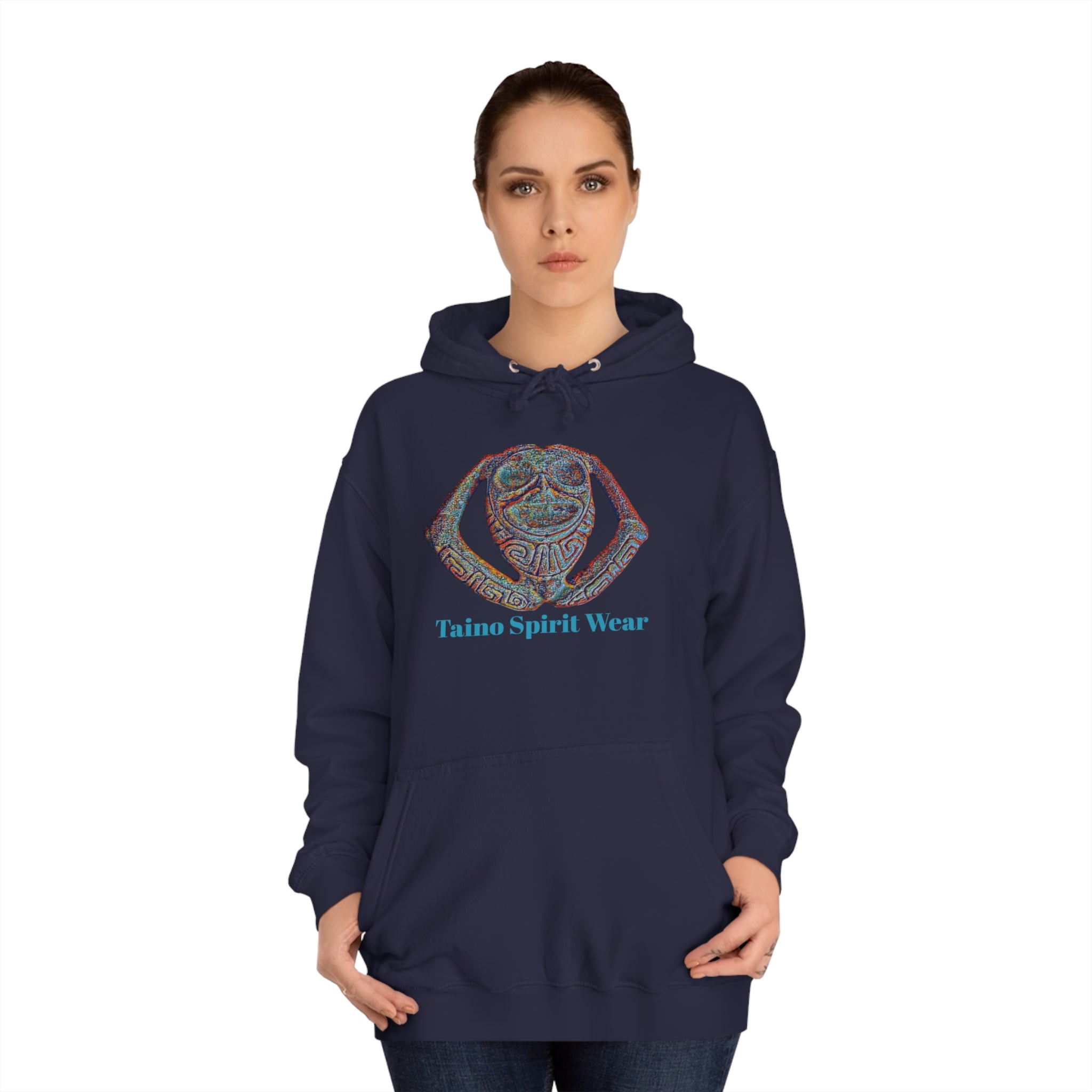 Taino Spirit Wear Symbolism Unisex College Hoodie
