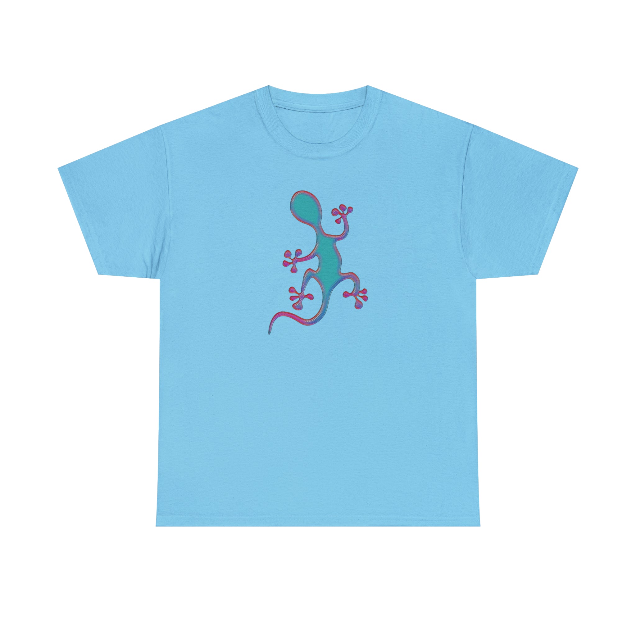 Taino-Inspired Salamander 2 Unisex Heavy Cotton Tee
