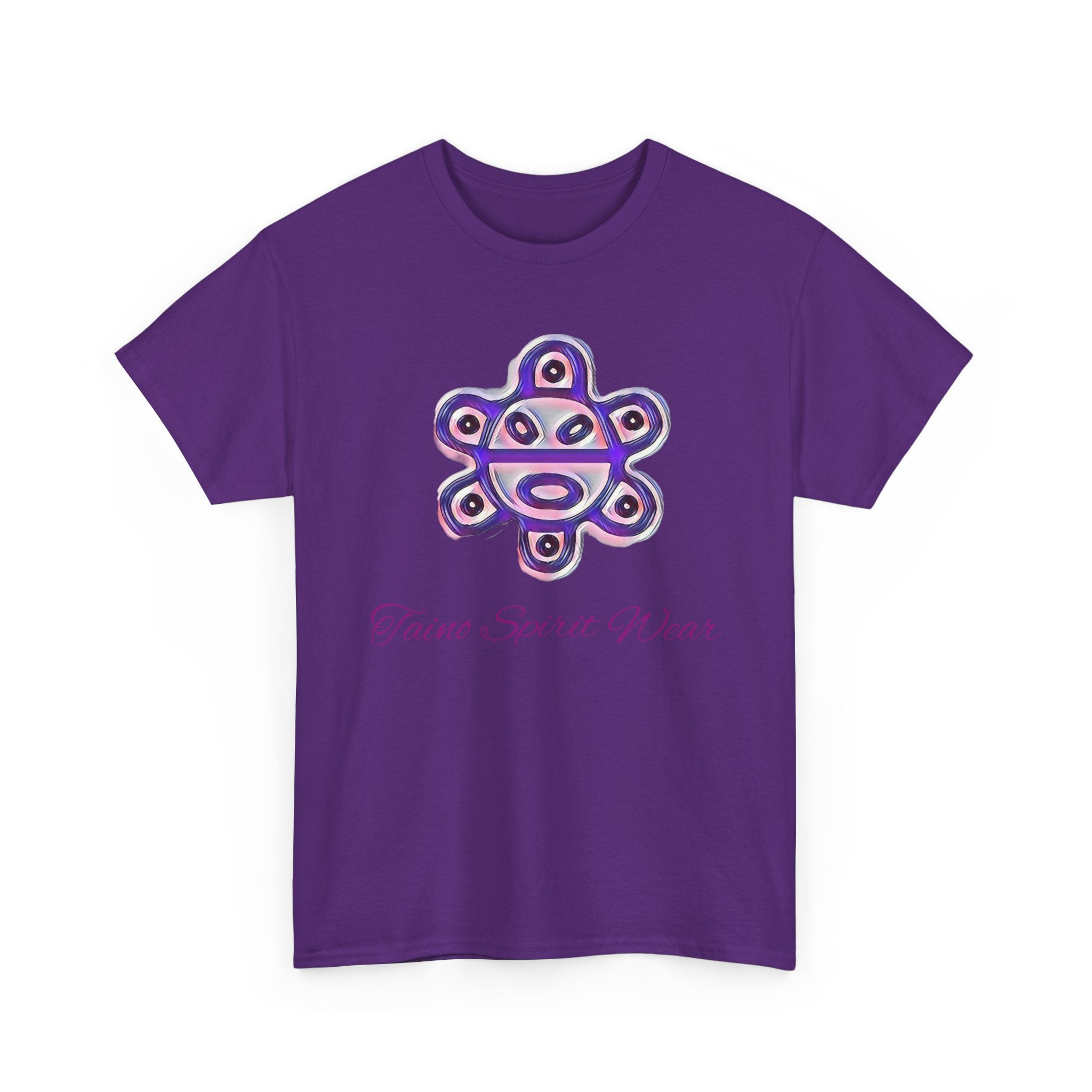 Taino Sun God Purple Tee