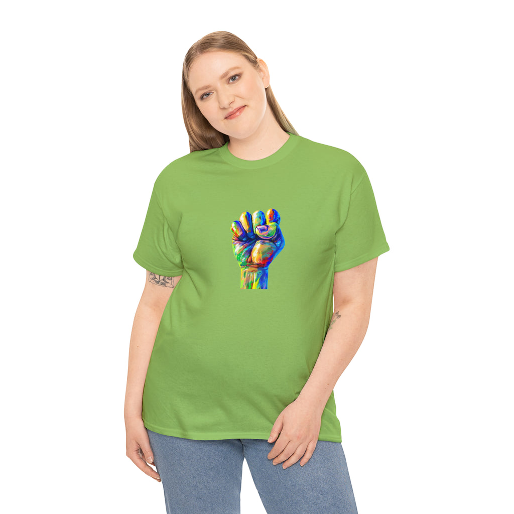 Power to The People Fist Unisex Heavy Cotton Tee