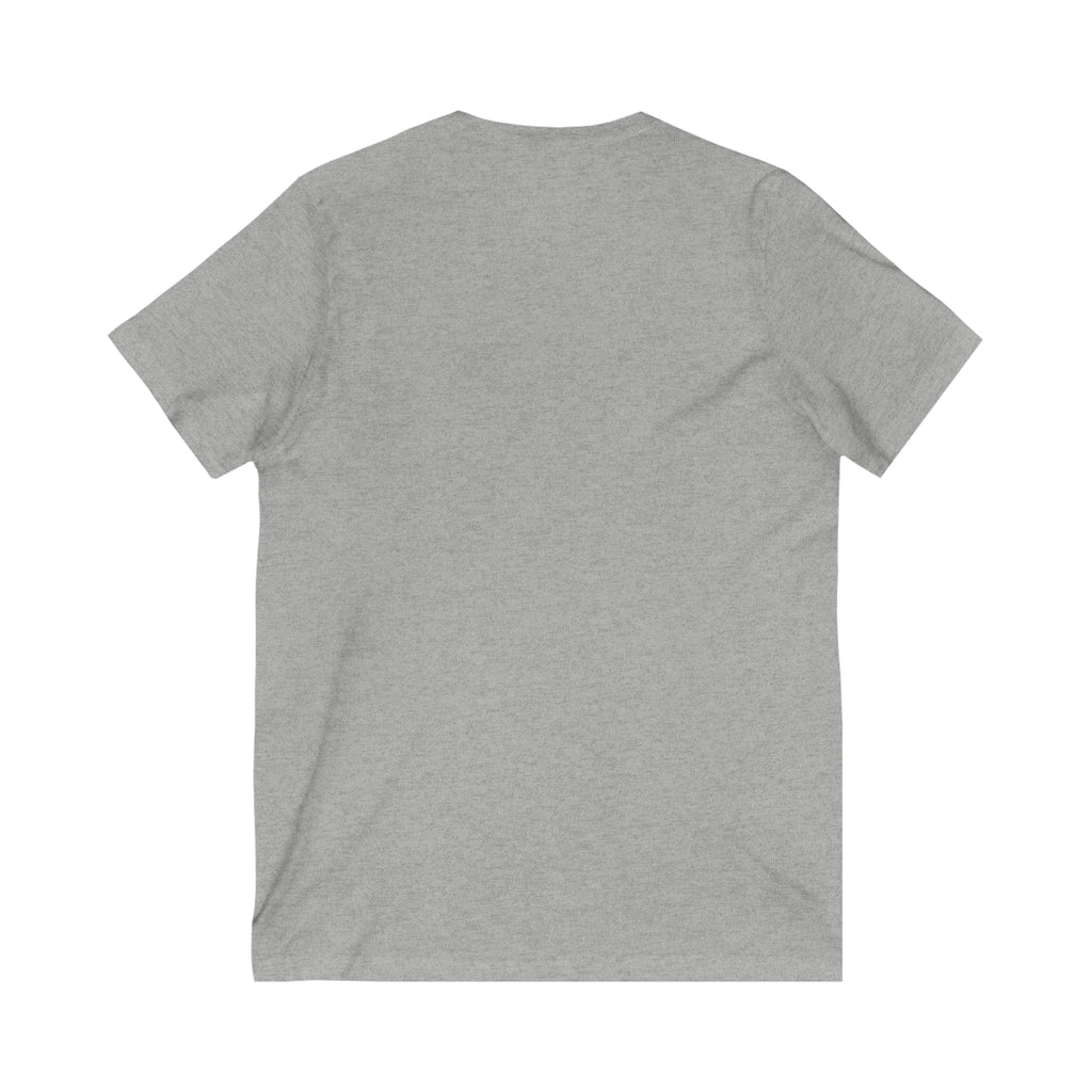 Taino Symbolism Unisex Jersey Short Sleeve V-Neck Tee