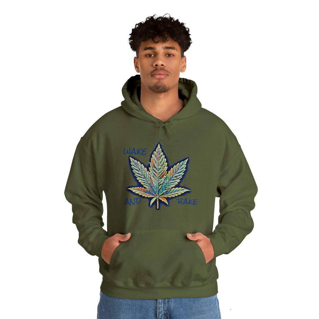 The Five Finger Leaf 2 Unisex Heavy Blend™ Hooded Sweatshirt