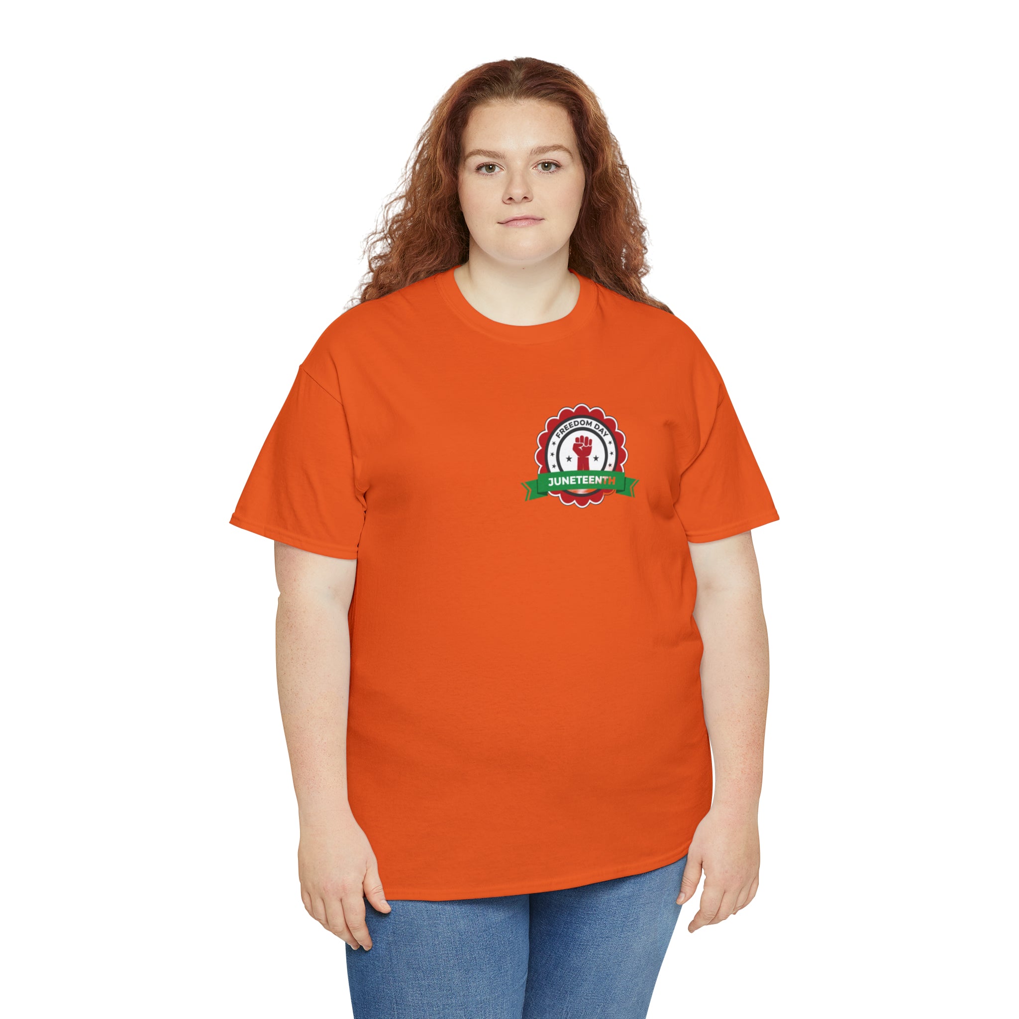 Juneteenth Freedom Day Unisex Heavy Cotton Tee