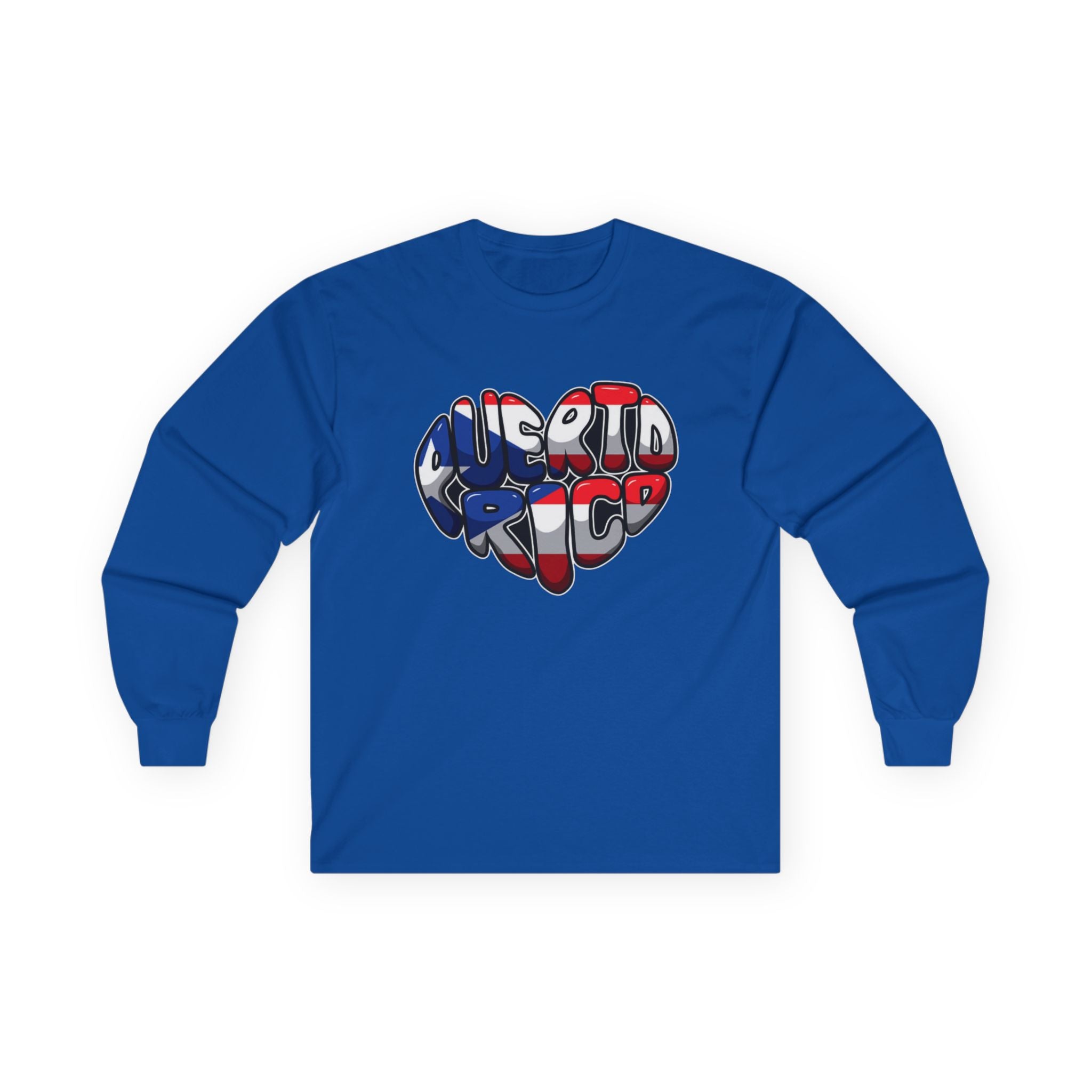 I Heart Puerto Rico/ Jibaro PR Flag Coqui Unisex Ultra Cotton Long Sleeve Tee
