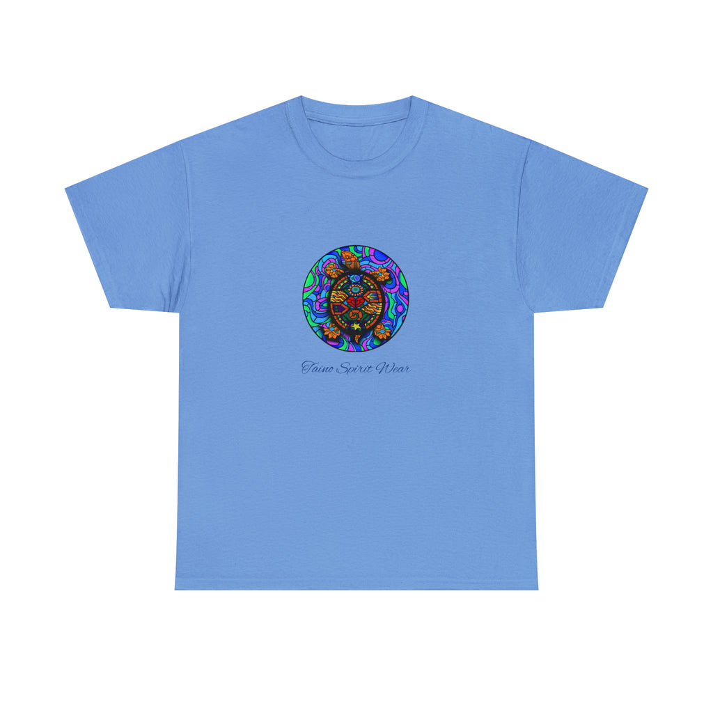 Taino-Inspired Turtle Unisex Heavy Cotton Tee