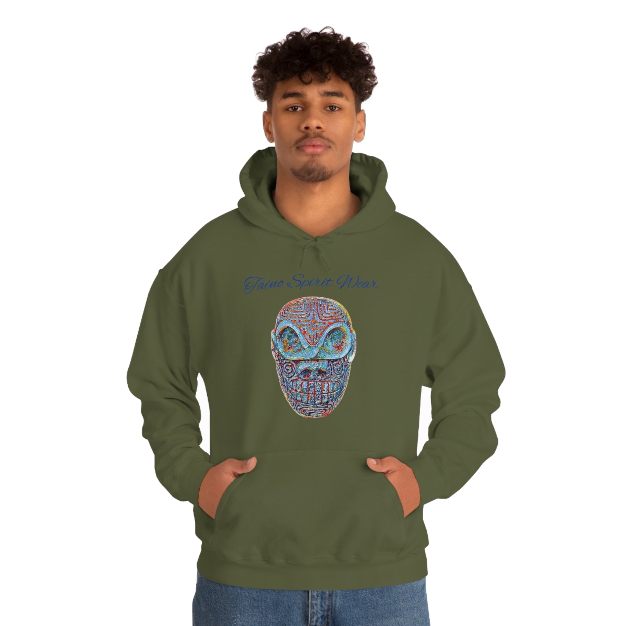 Taino Artifact Unisex Heavy Blend™ Hooded Sweatshirt
