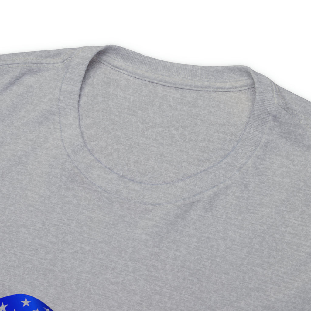 American Wavy Flag Unisex Heavy Cotton Tee
